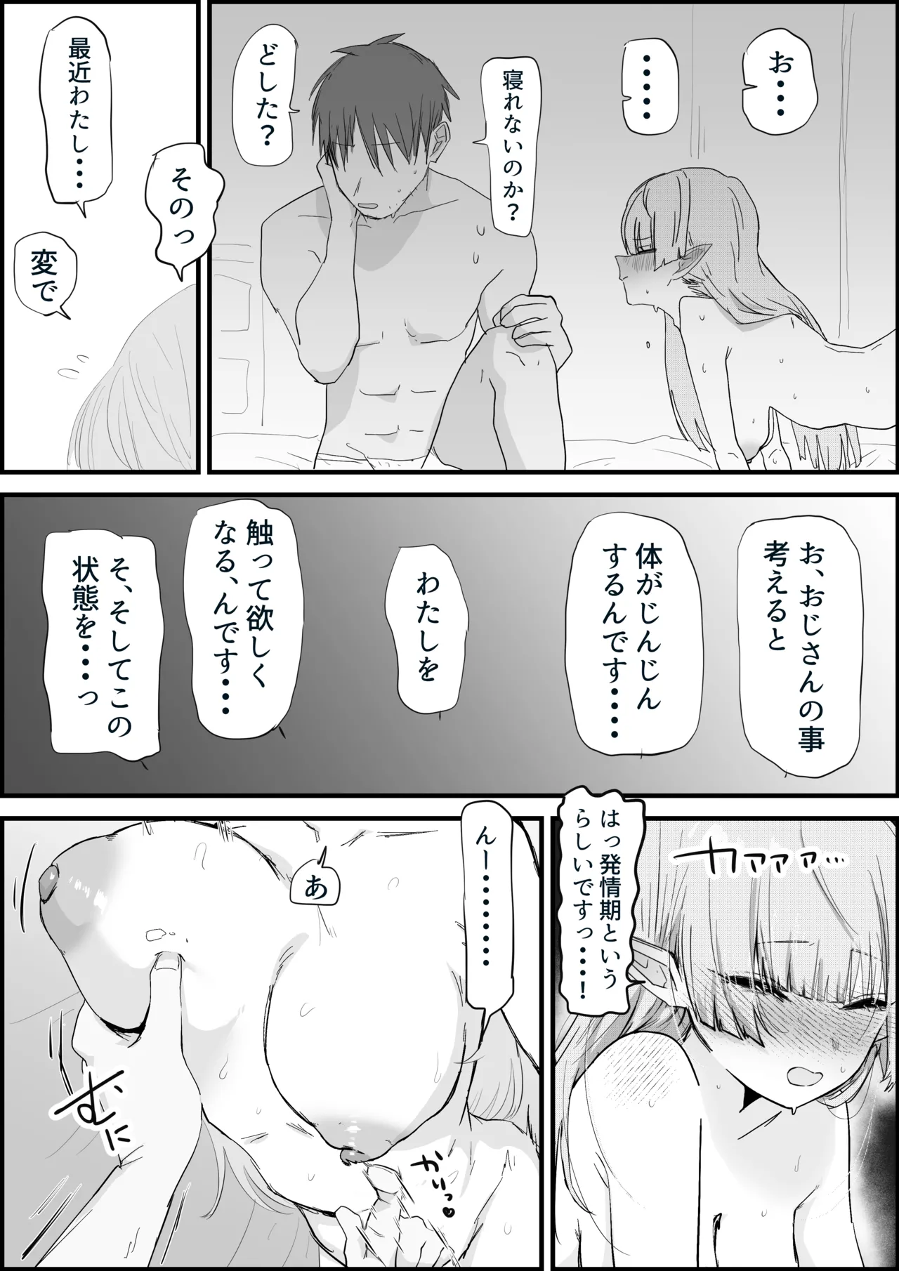 出会ってから10年間大切に育ててきたエルフ娘 Page.13