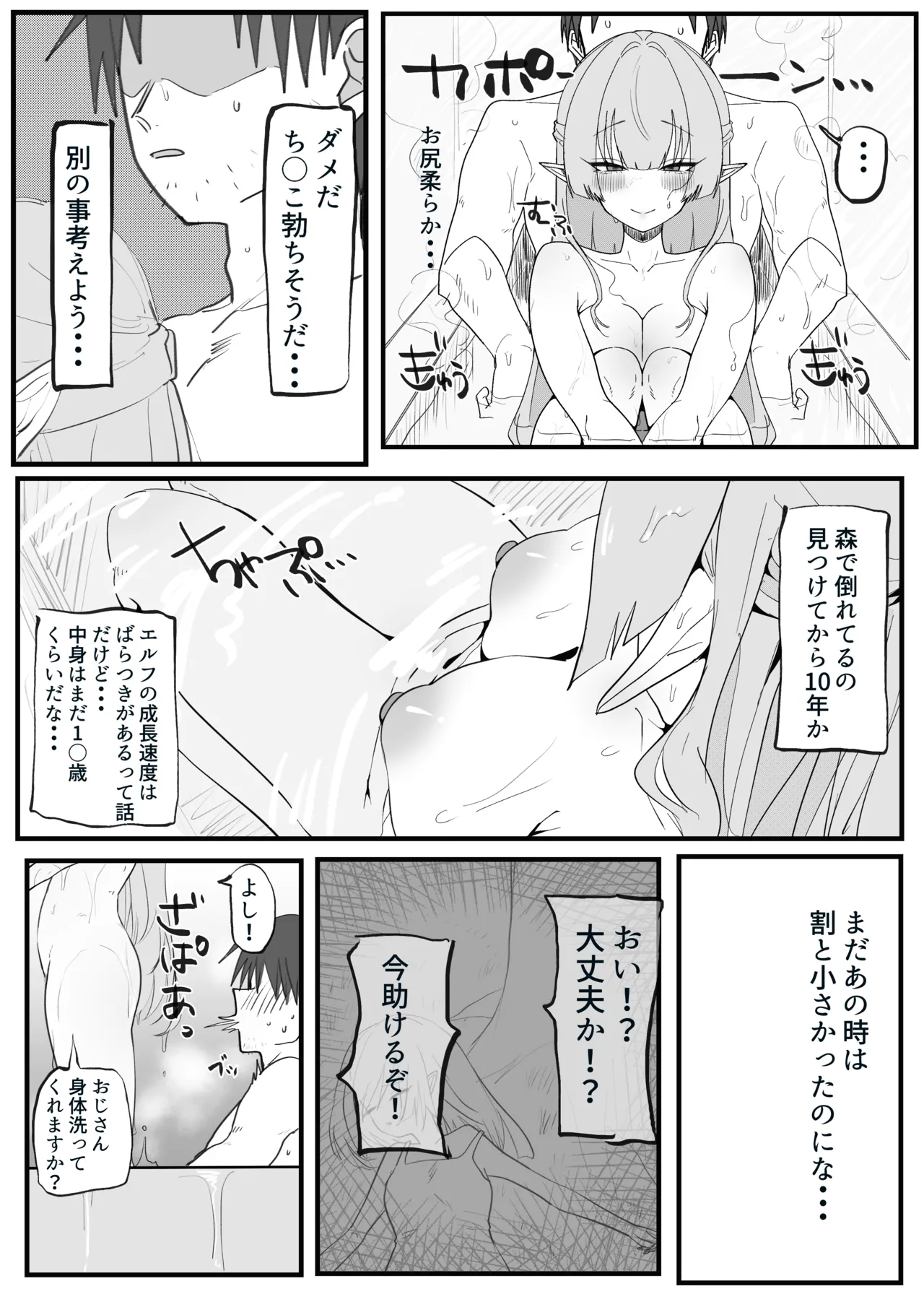出会ってから10年間大切に育ててきたエルフ娘 Page.2