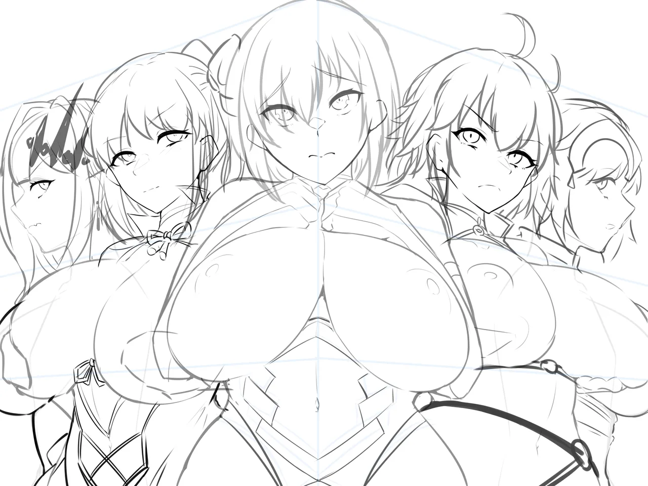 カルデアどすけべマッサージ部 おっぱい あんま編 Page.158