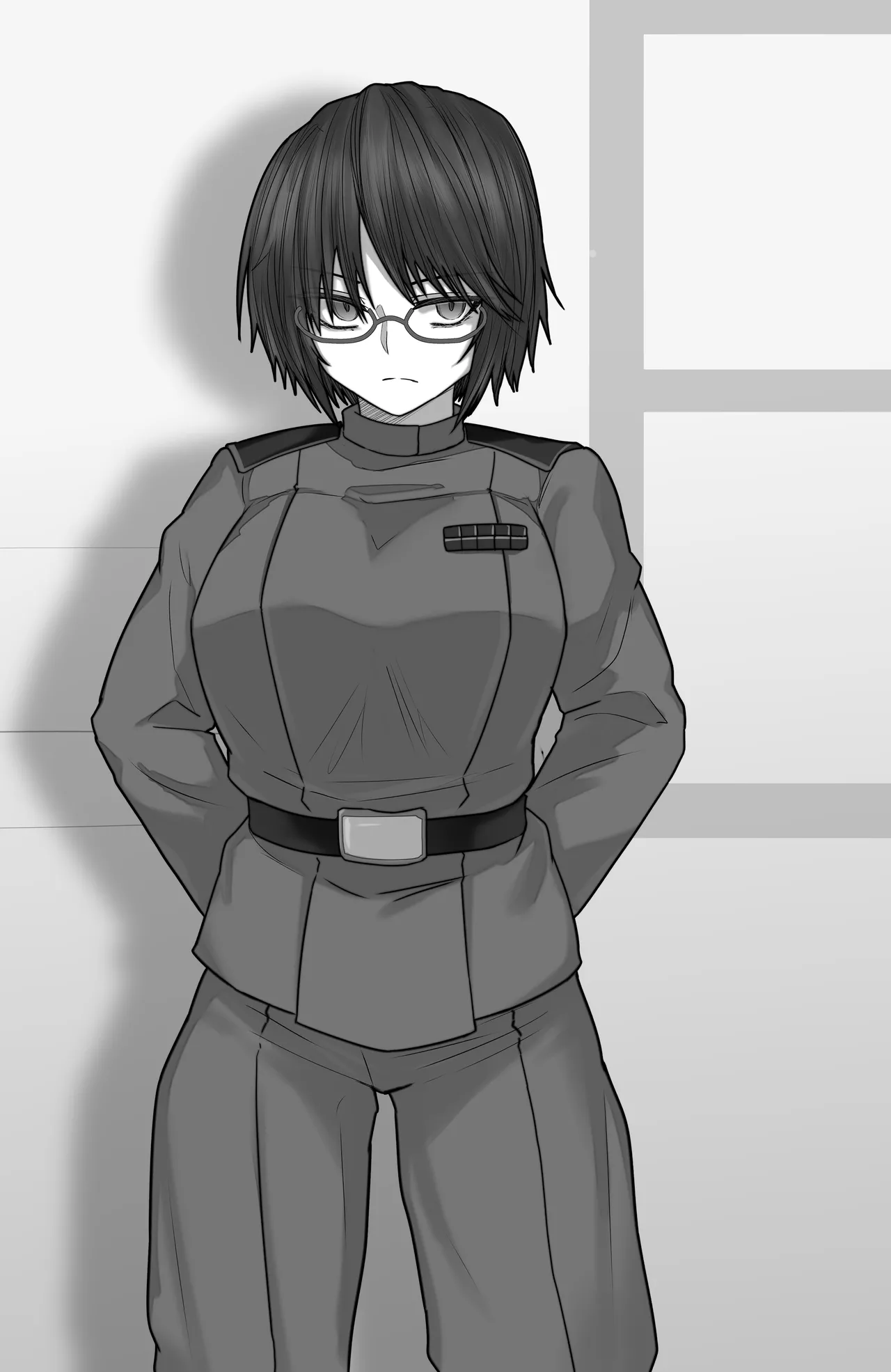 コネ入隊の新入りと上官殿 Page.9