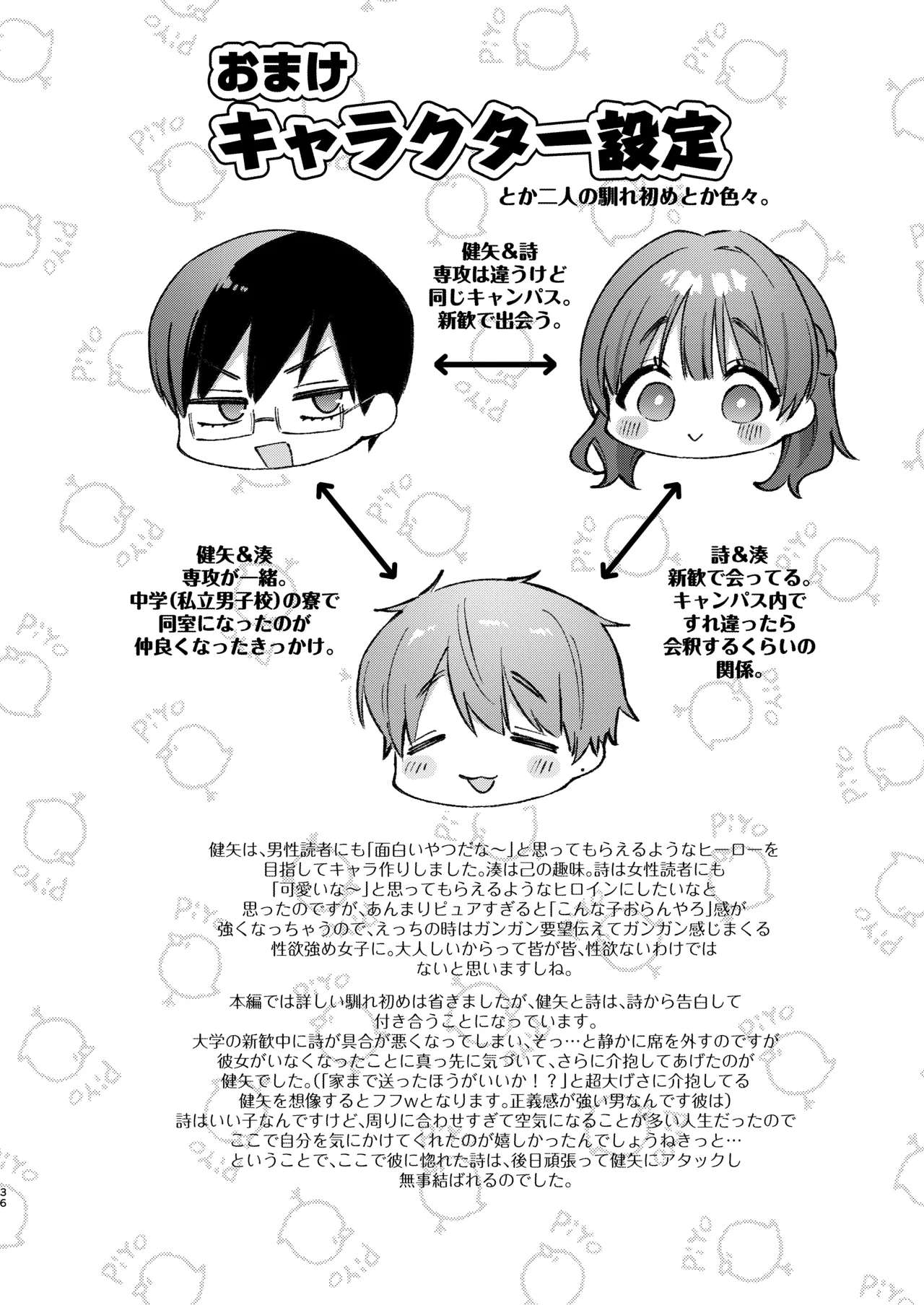 ウブで大人しい彼女にデカクリをカミングアウトされました。 Page.35