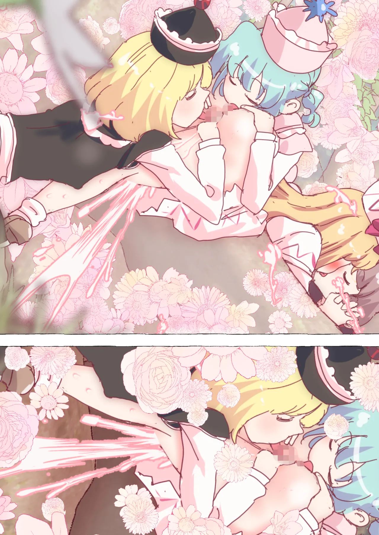 ルナサ達の手によって、自身の春を開花させまくるリリーちゃん Page.44