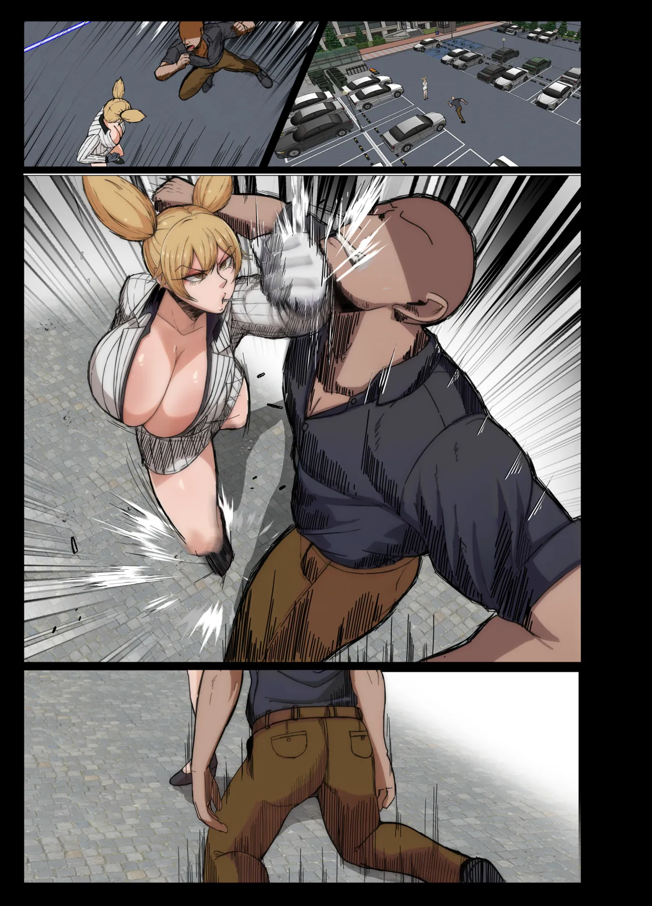 無表情後輩とサウナで孕ませセックス Page.45