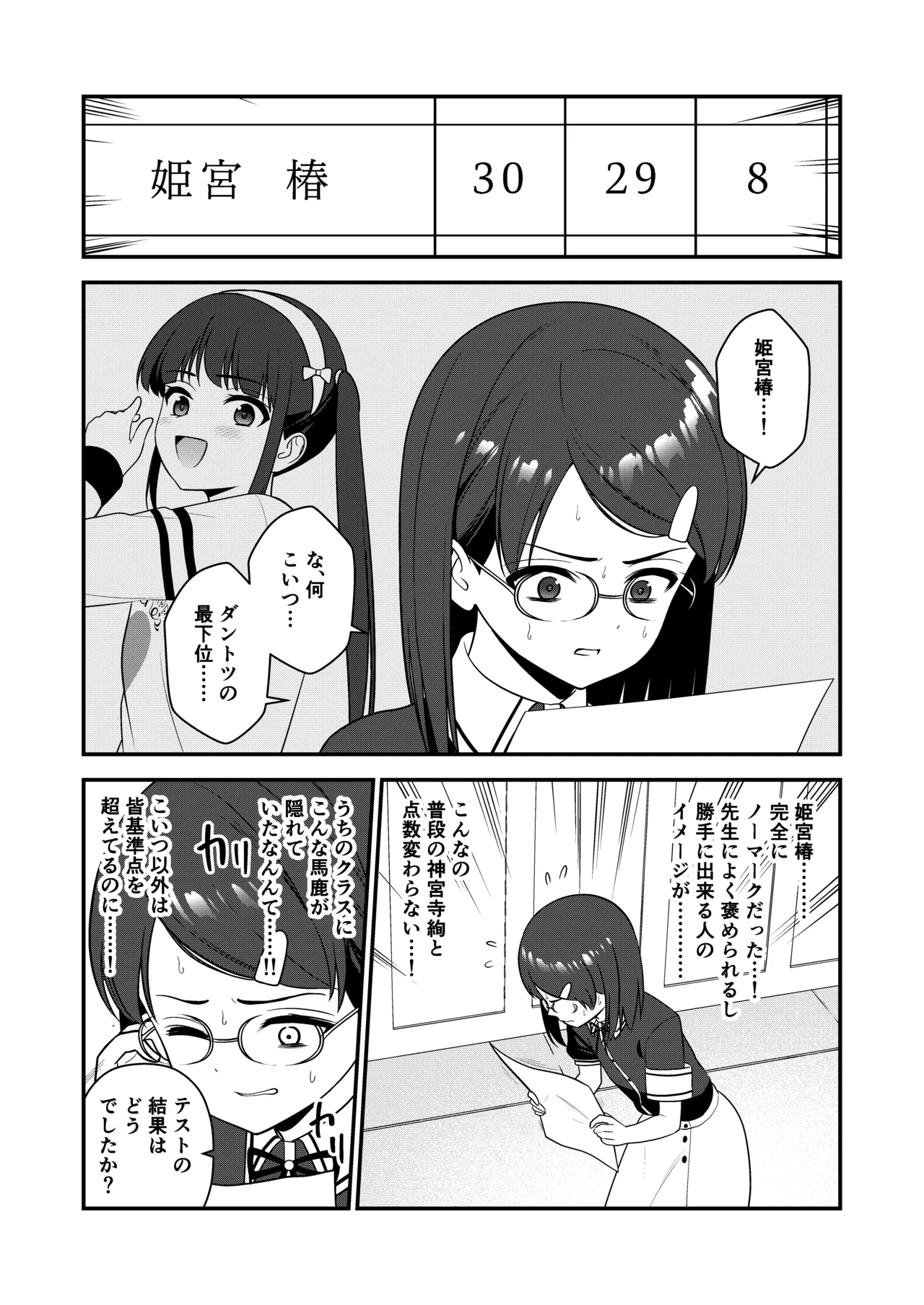 お仕置きされて1日下半身の着衣が禁止される学校 3 Page.31