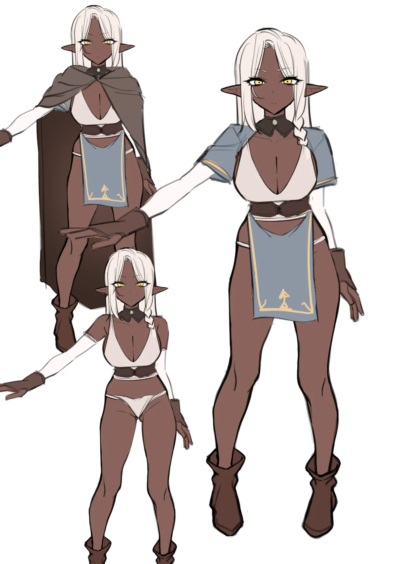 褐色エルフを助けたら恩返しされた話 Page.24