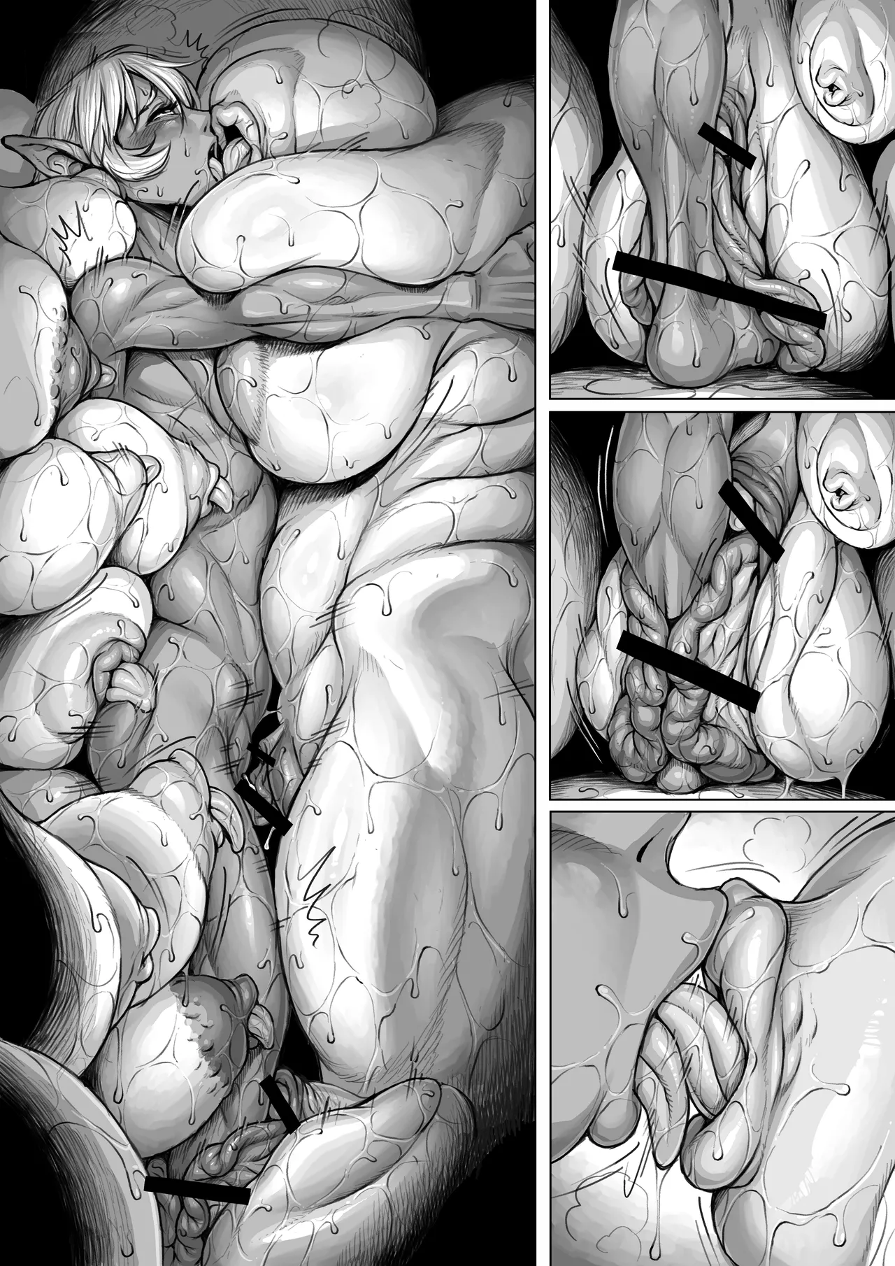 [ダブルデック製作所 (だぶるでっく)] 邂逅-KAIKOU-(黒棒修正版） Page.61