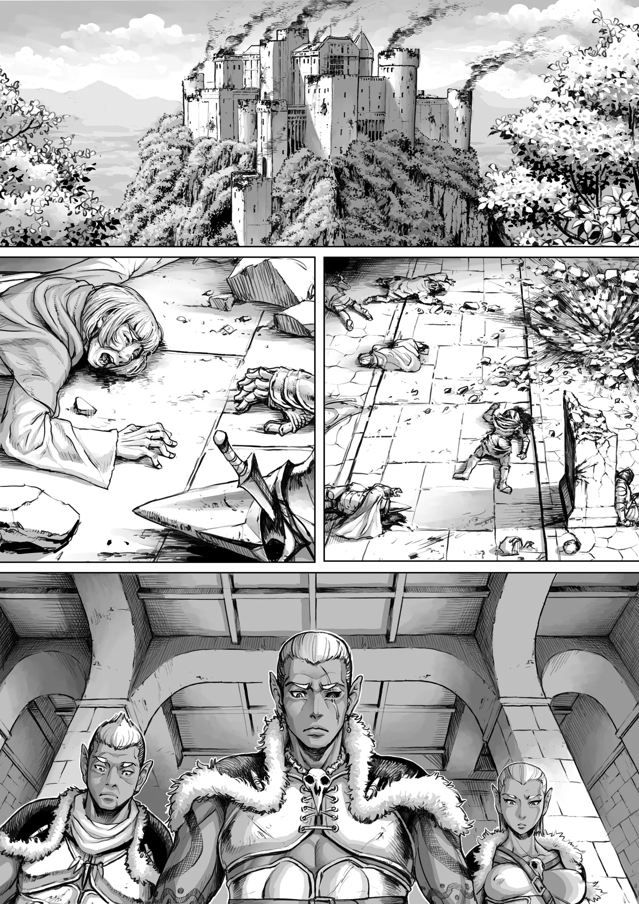 [ダブルデック製作所 (だぶるでっく)] 邂逅-KAIKOU-(黒棒修正版） Page.67