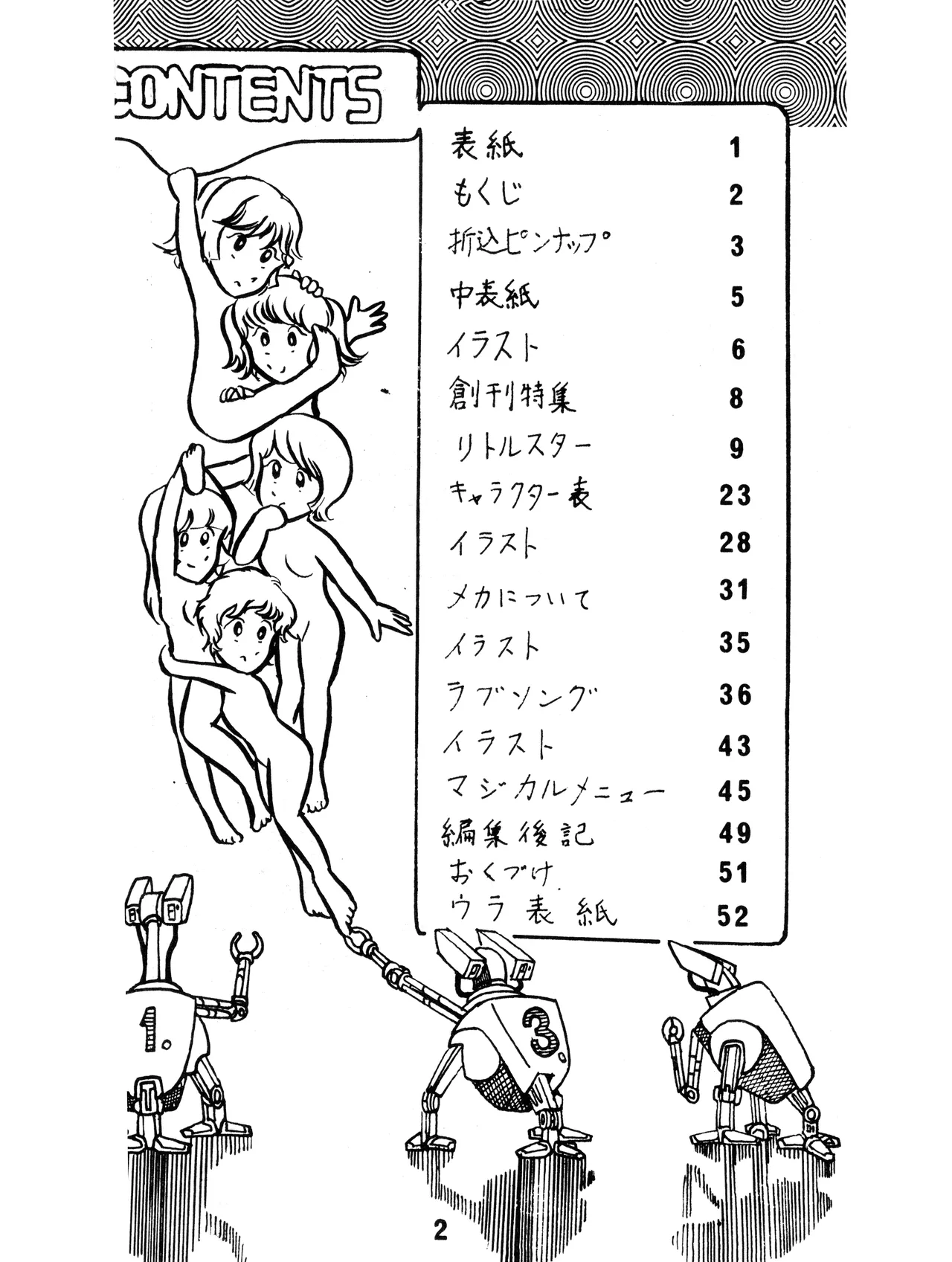 (C17) [KACC / 妖精の国の騎士団] KARC カーク VOL. ZERO - AMUSEMENT FOR MEN - SF & 美少女本 (1981) 昭和 56 年 Page.2