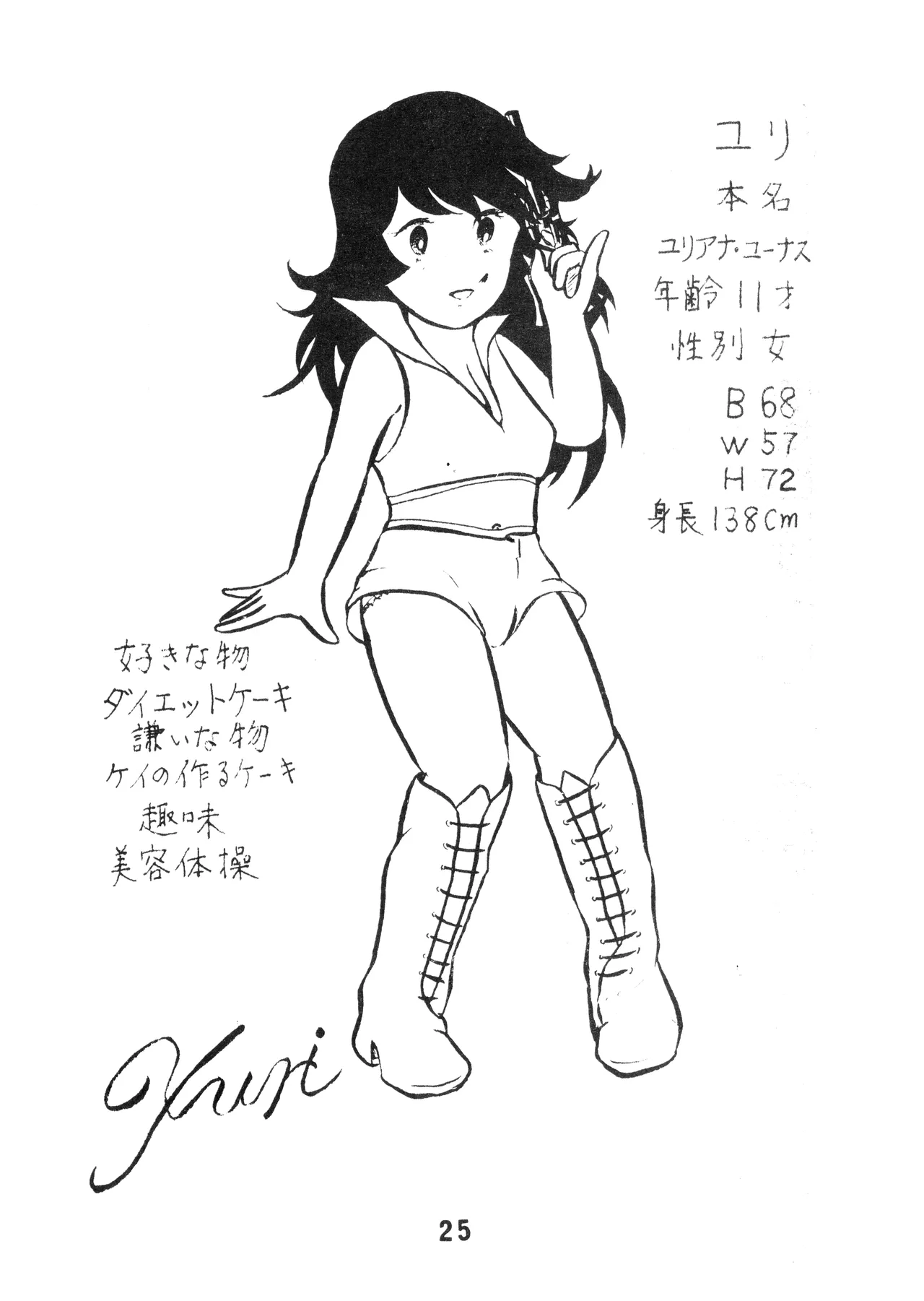 (C17) [KACC / 妖精の国の騎士団] KARC カーク VOL. ZERO - AMUSEMENT FOR MEN - SF & 美少女本 (1981) 昭和 56 年 Page.25