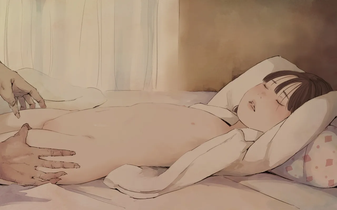 抗うことを諦めた少女の未熟な身体を一心不乱に貪る Page.21