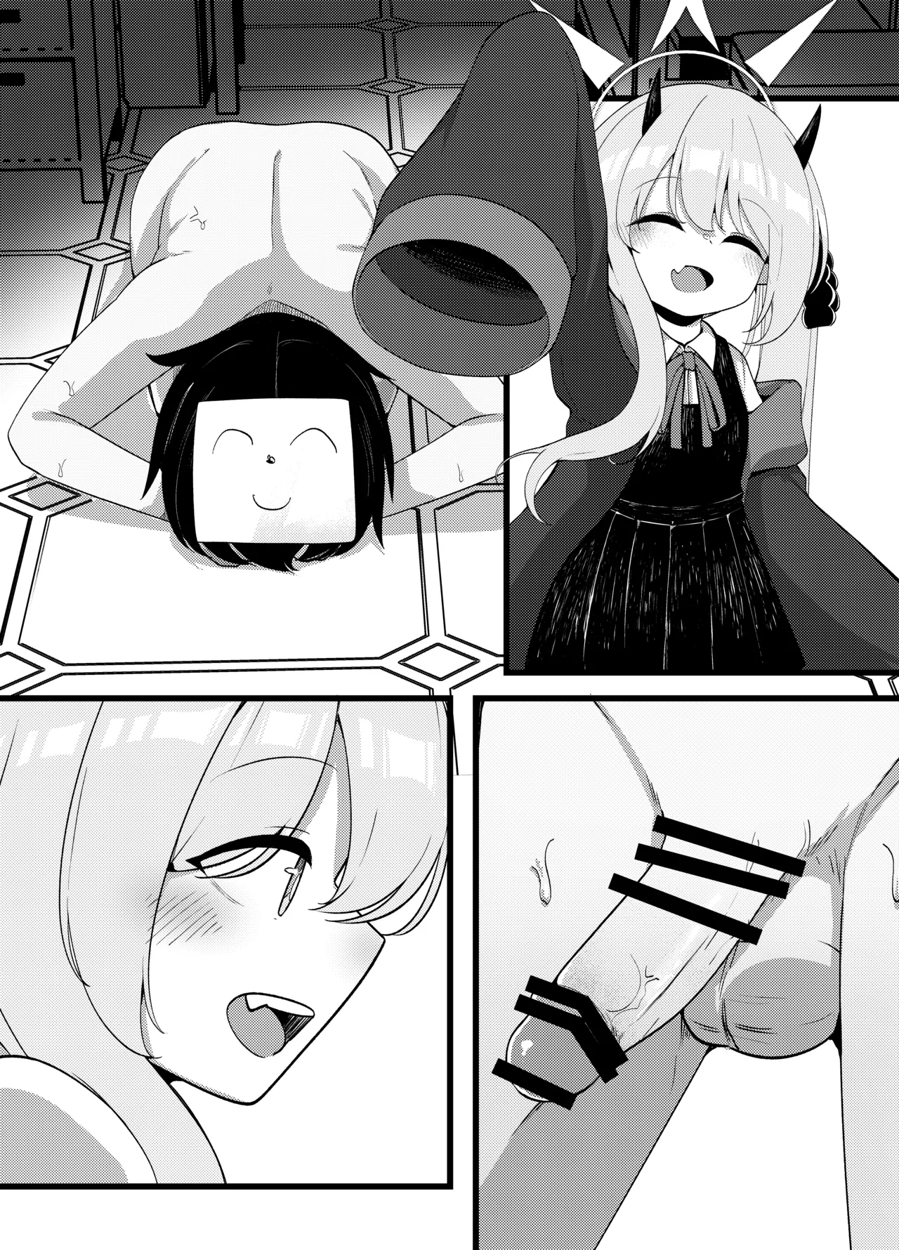 性欲つよつよサキュバスイブキがマゾ先生をイジメつくす話 Page.35