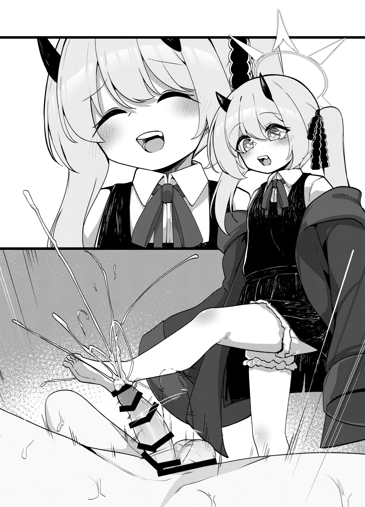 性欲つよつよサキュバスイブキがマゾ先生をイジメつくす話 Page.38