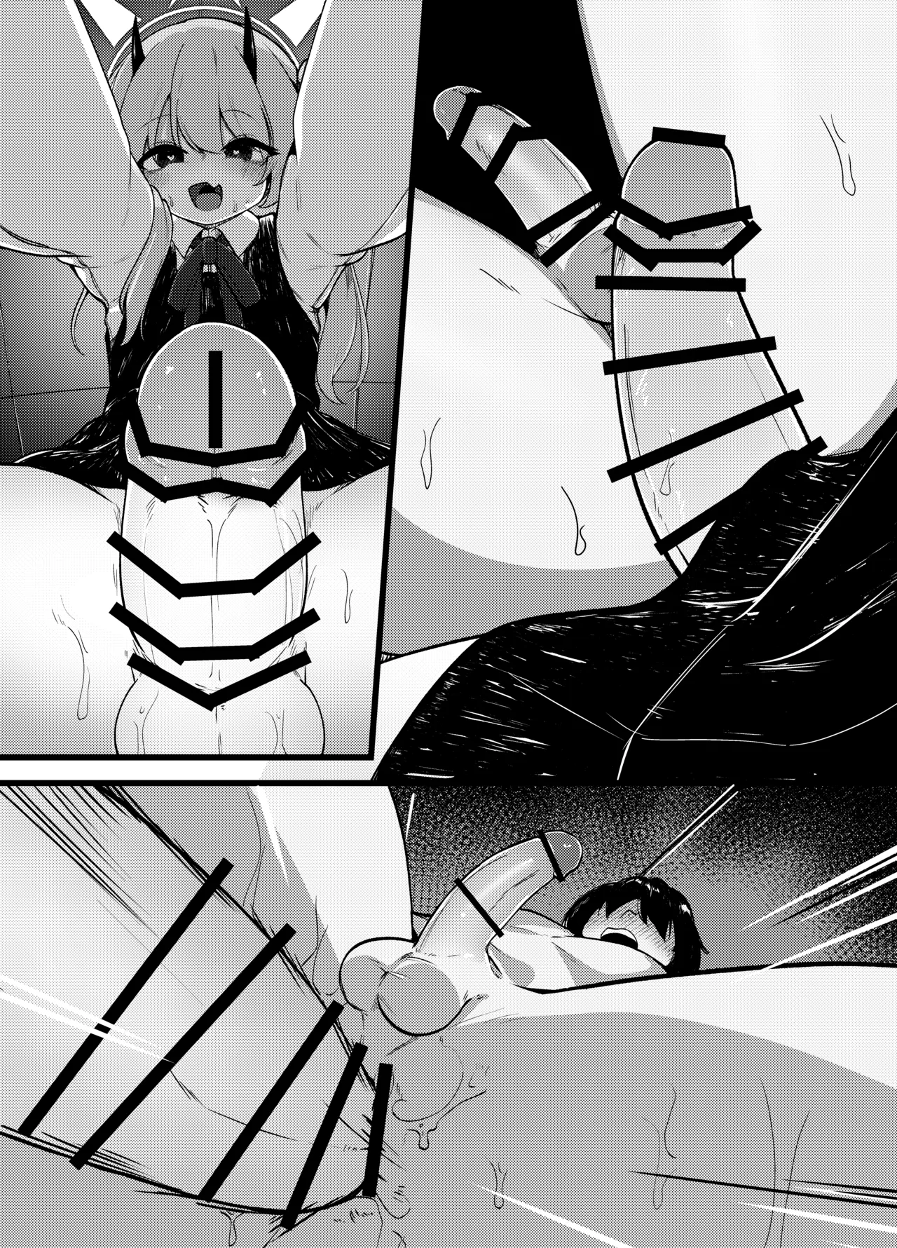 性欲つよつよサキュバスイブキがマゾ先生をイジメつくす話 Page.52