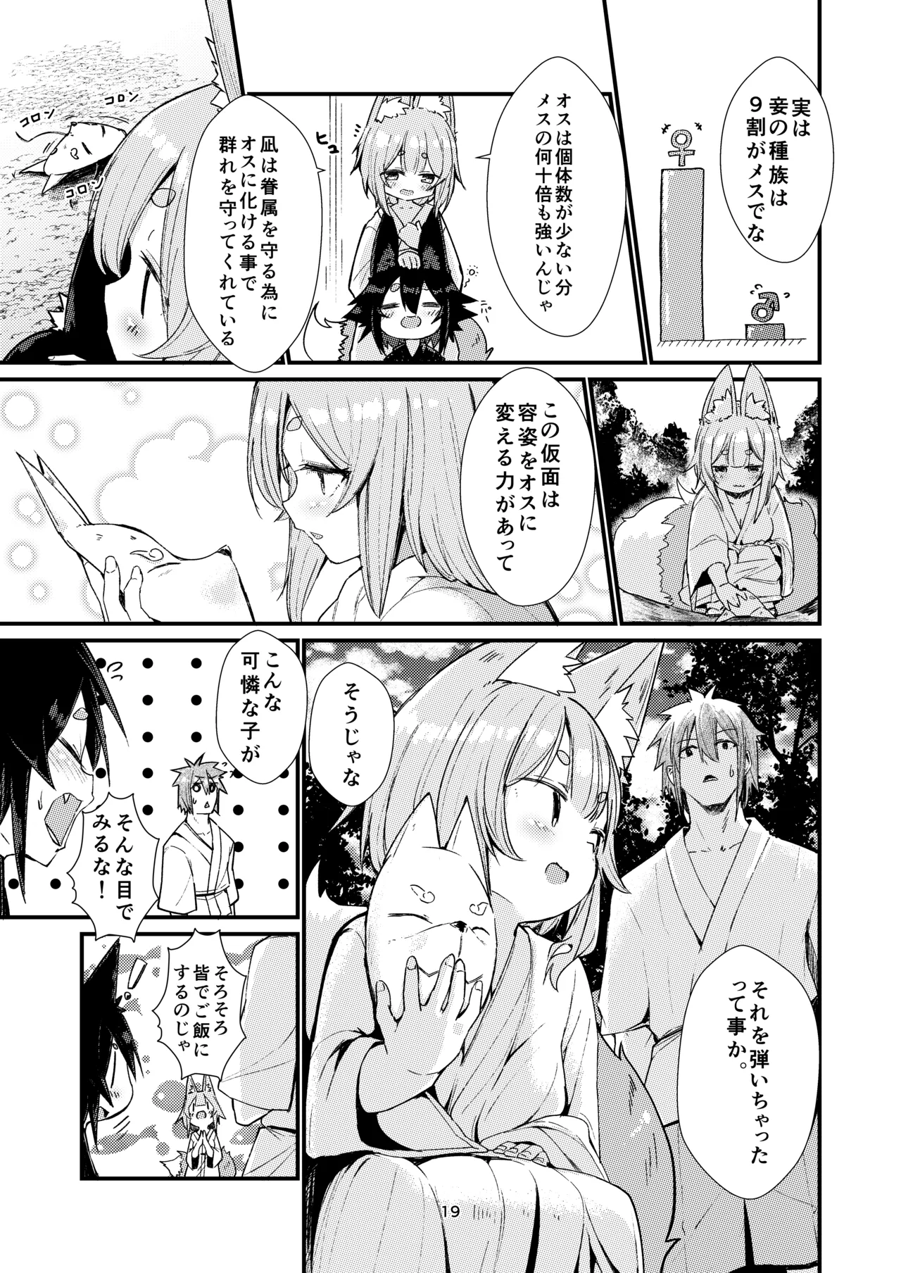 きつねの嫁入り 2 Page.19