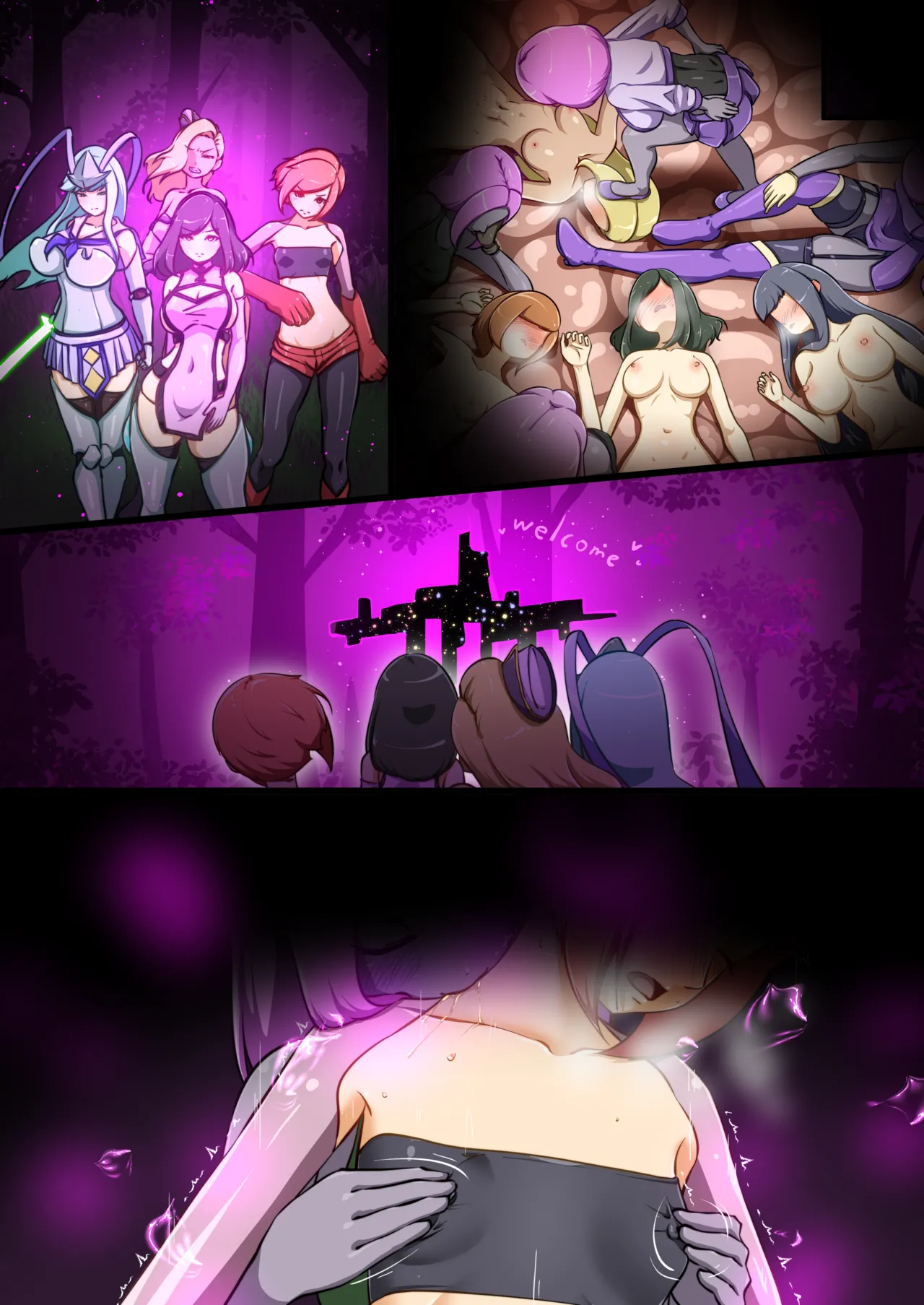 ウチの子がえっちな敵と戦って敗北する話 ～負け癖スタンプ前編～ Page.39