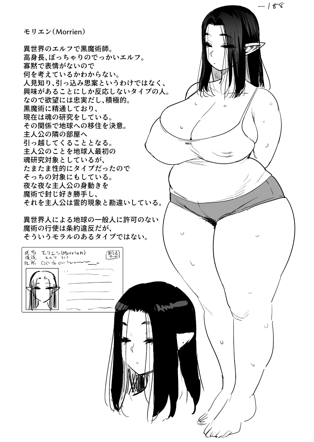 夜な夜な起こっているこの霊現象はお隣さんのぽっちゃり無口エルフさんのせいではない Page.23