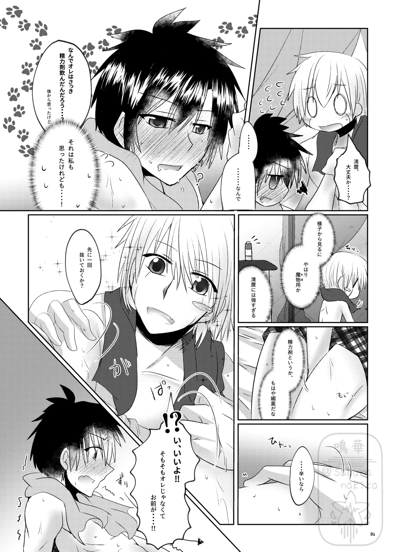 イイ事づくしの魔力供給 Page.13