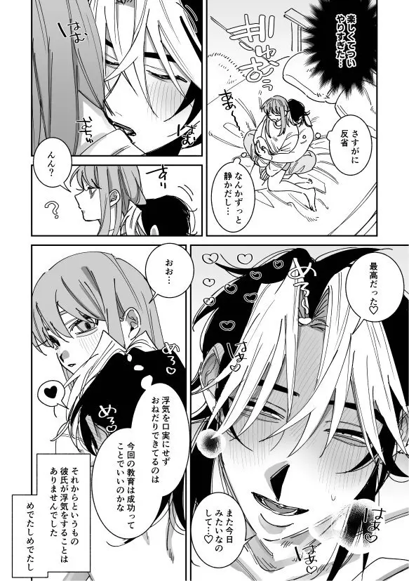 浮気癖のある彼氏を玩具で教育する話2 Page.32