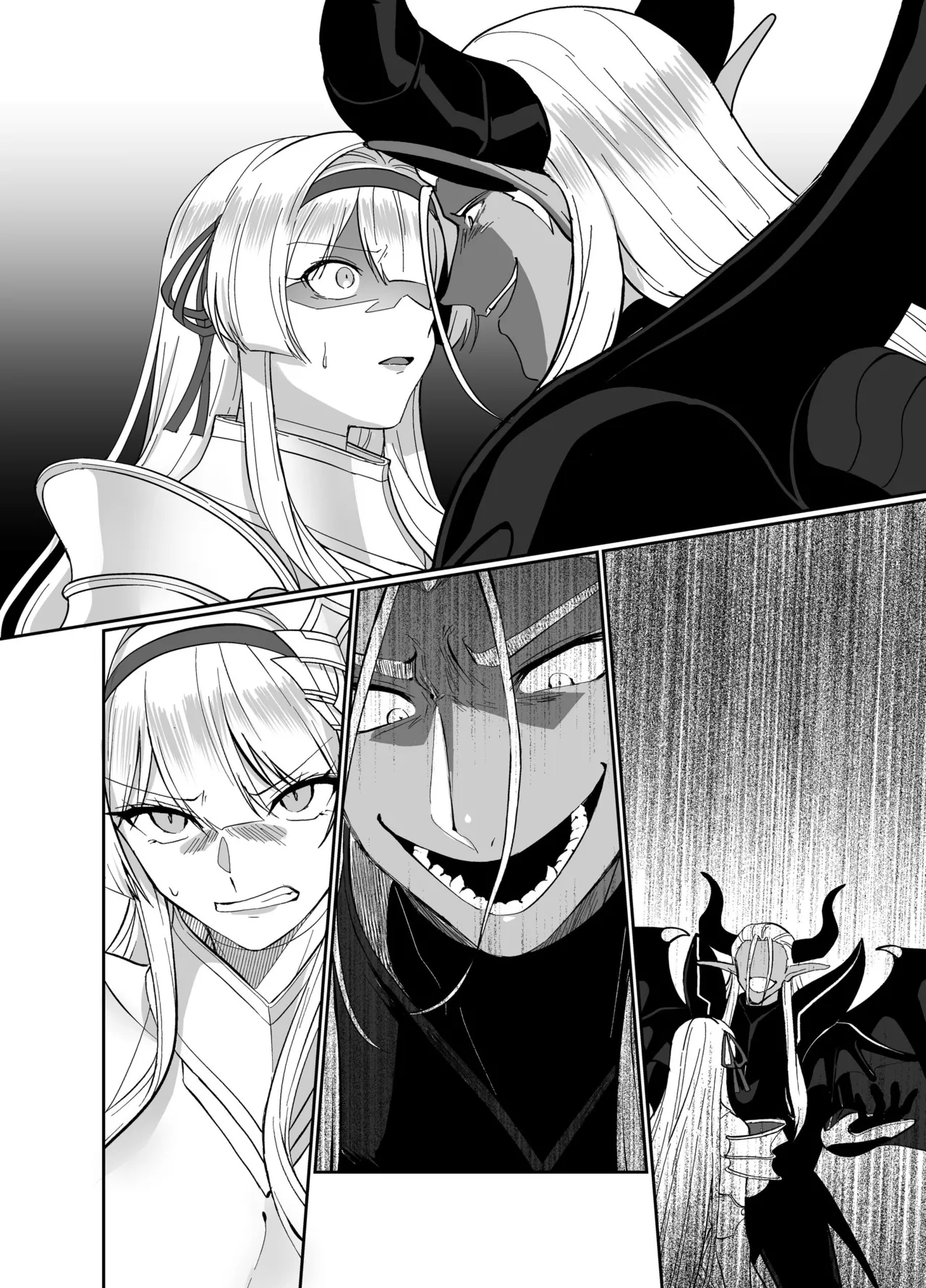 憑転の騎士アリシア〜正義の姫騎士が魔王の器に染まり堕ちる時から〜 Page.48