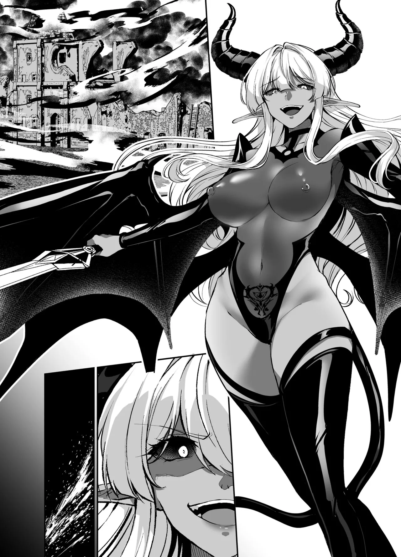 憑転の騎士アリシア〜正義の姫騎士が魔王の器に染まり堕ちる時から〜 Page.75