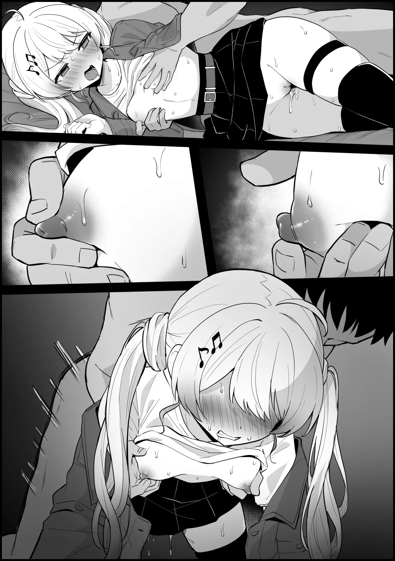 ライブ衣装が可愛すぎて、 音の勢に分からされる 音〇瀬奏 Page.10