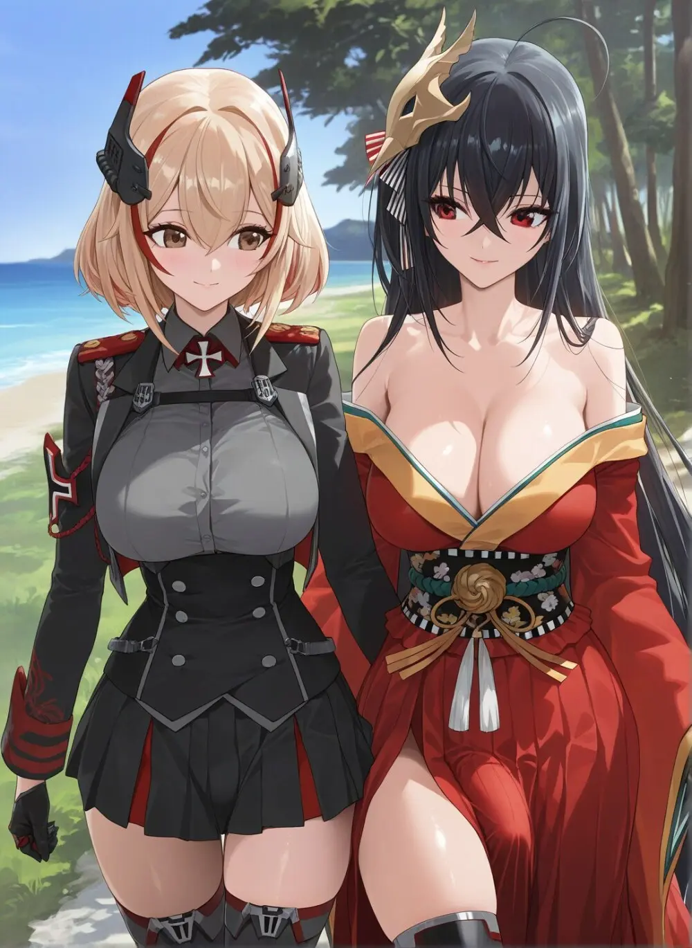 [Rametaki][AI generated]2026-01-10 Taihou x Roon Page.3