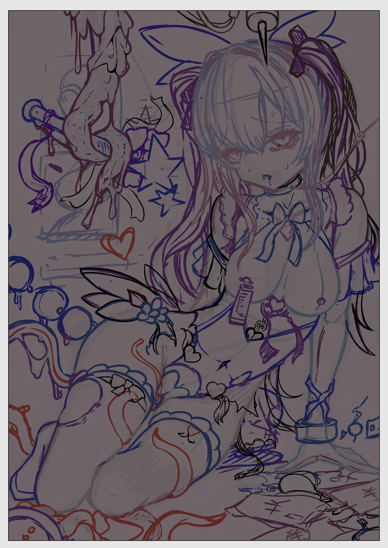 敗北‼凌辱‼魔法少女たち‼捕らえたメスは大切な性奴隷です Page.2