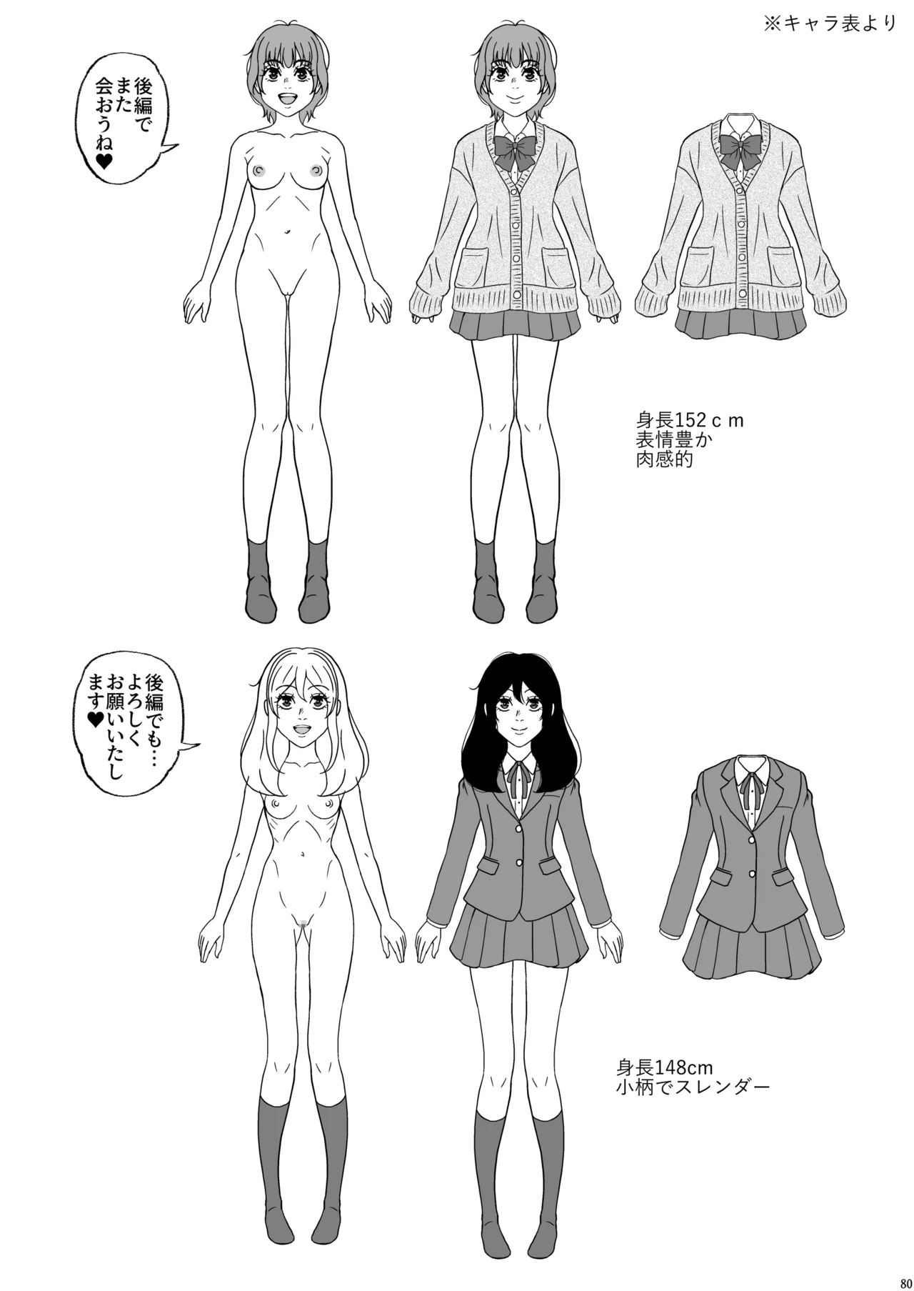 ふたりの変態女子がオジサンの大便器になる話前編 Page.76