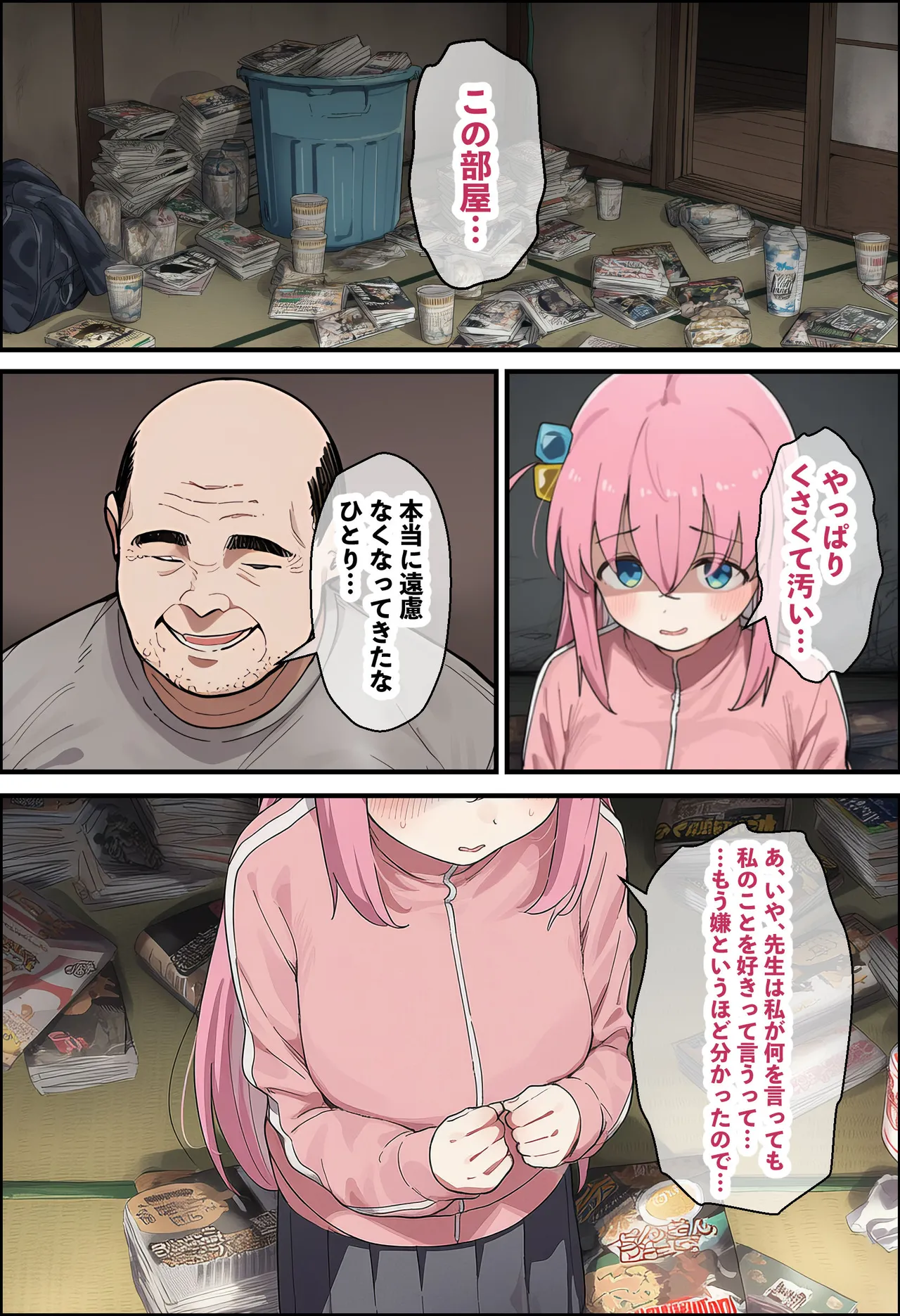 「ぼっち」な私が「奥さん」に！?「ひとり」が「夫婦」になるまで〜中年キモ教師との結婚・出産〜 Page.124