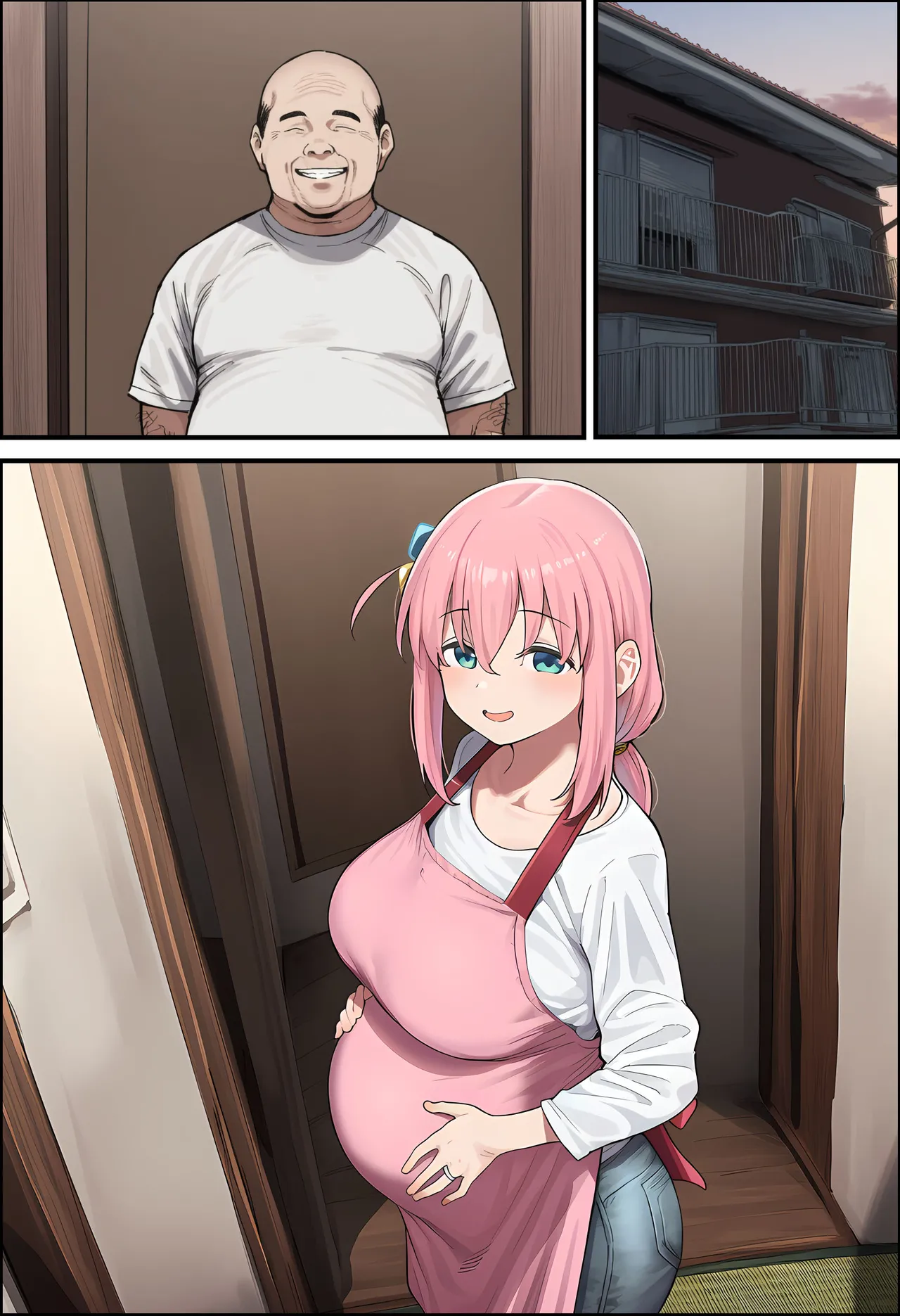 「ぼっち」な私が「奥さん」に！?「ひとり」が「夫婦」になるまで〜中年キモ教師との結婚・出産〜 Page.406