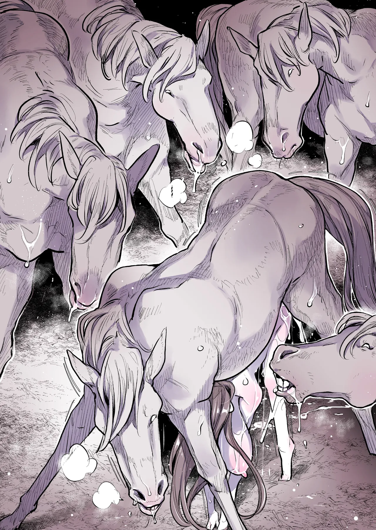 お馬の性処理係のお姉さんvol.2 Page.26