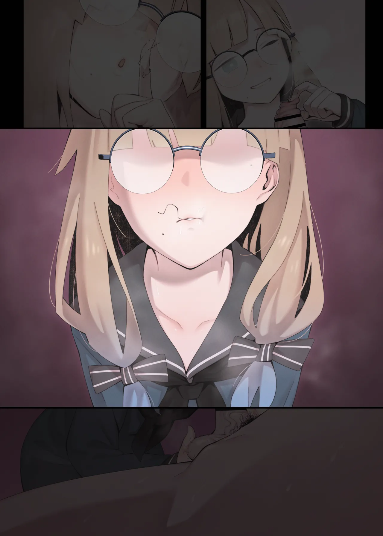 ネモ・プロフェッサーによるマスターの包茎チ○ポの分析とチンカスの調査記録 Page.7