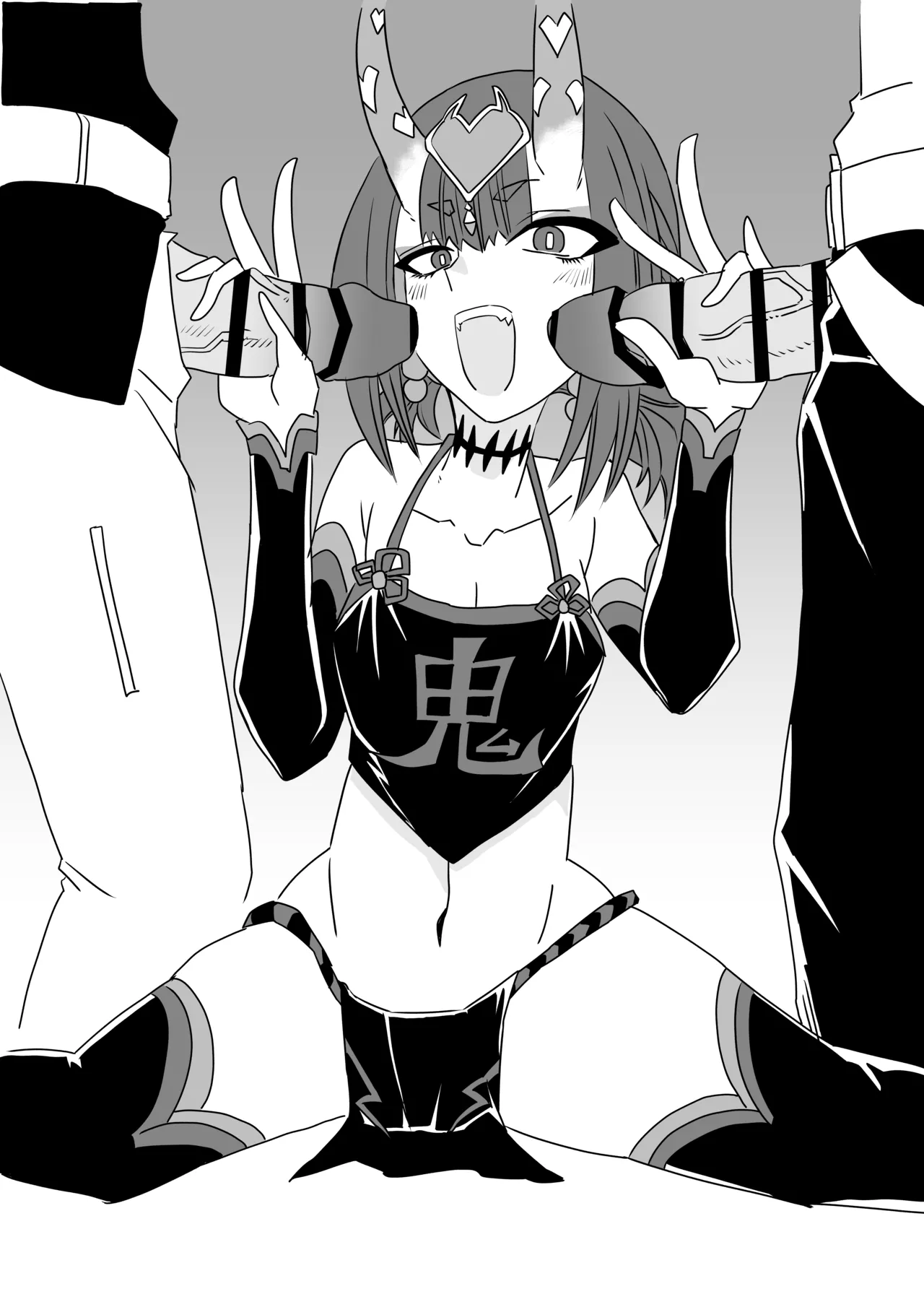 酒呑童子と入れ替わったマスターとゴールデンでエッッ Page.8