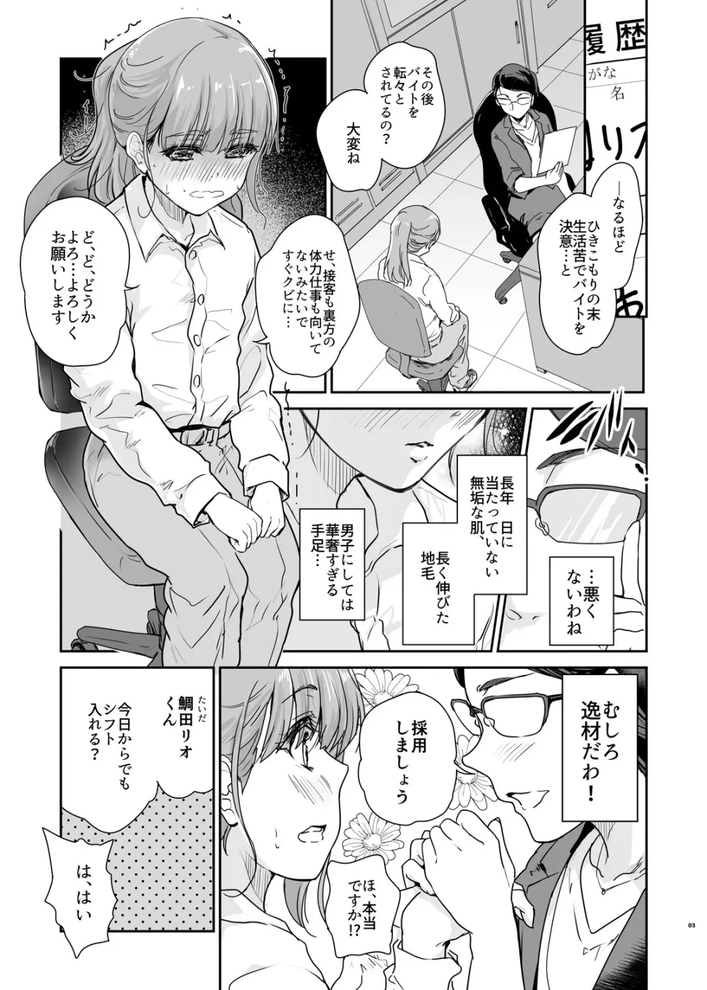 オトコの娘カフェ チェリマグへようこそ Page.2