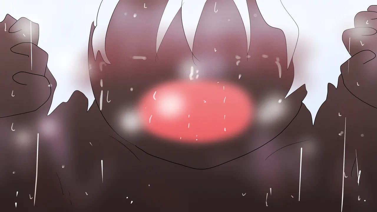 褐色淫乱ゼンブちゃんの種付けプレスのエロアニメ。