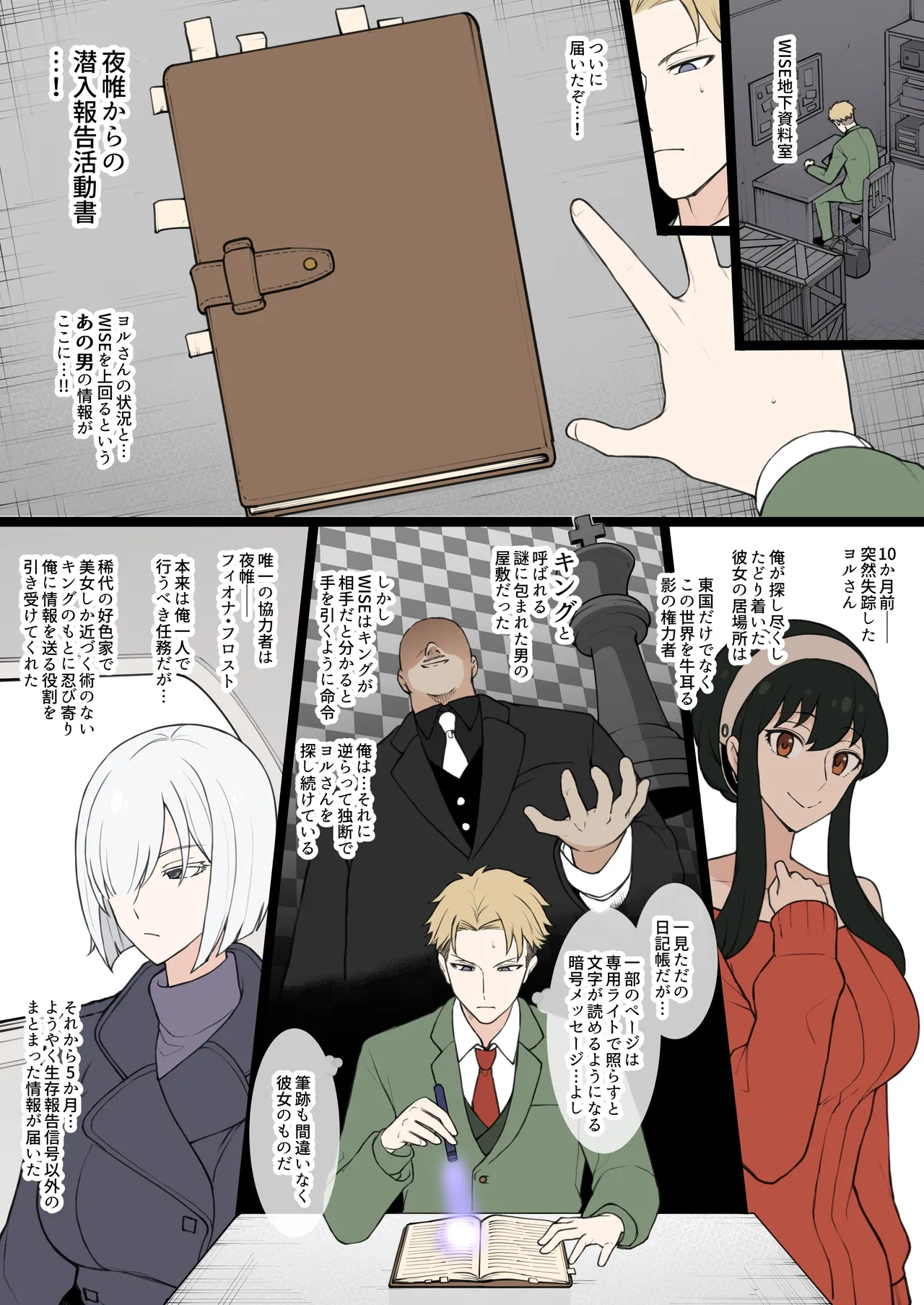 【S〇Y×FAMILY】夜帷の潜入報告書