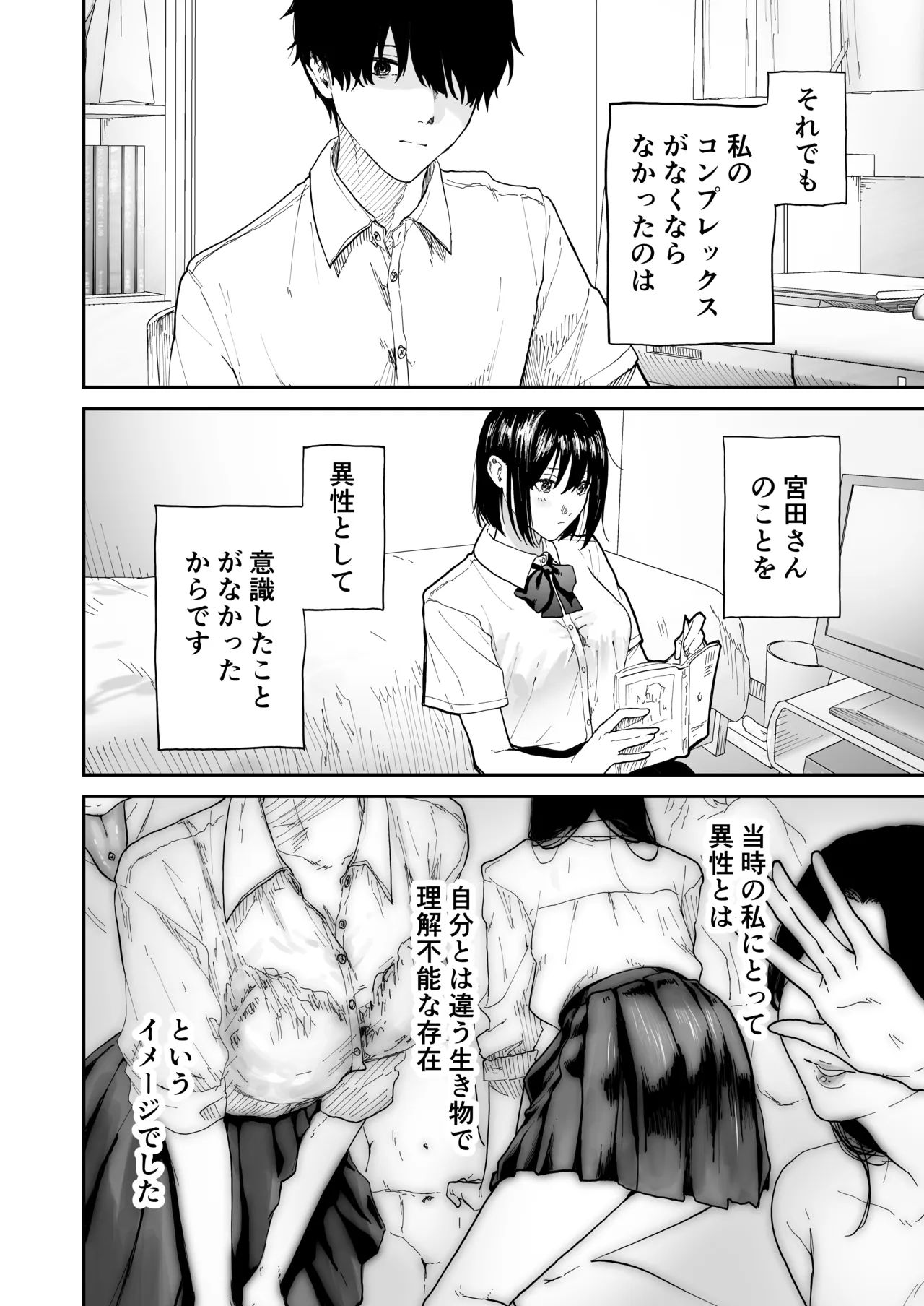 オタクの女友達と一線越えた話 Page.8