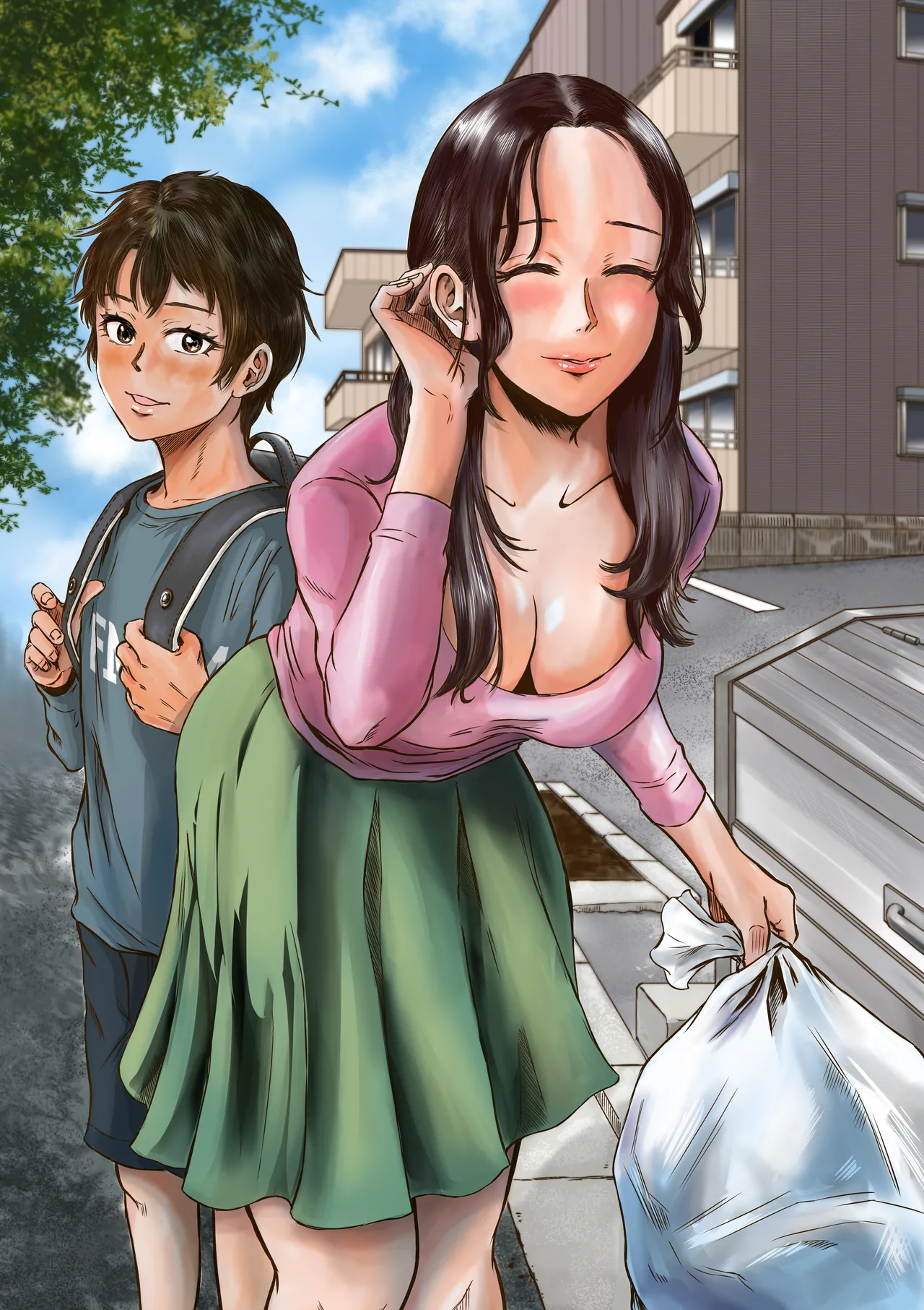 おっとりやさしい友達のママは少年チンポを喰い散らかすヤリマンだった Page.2