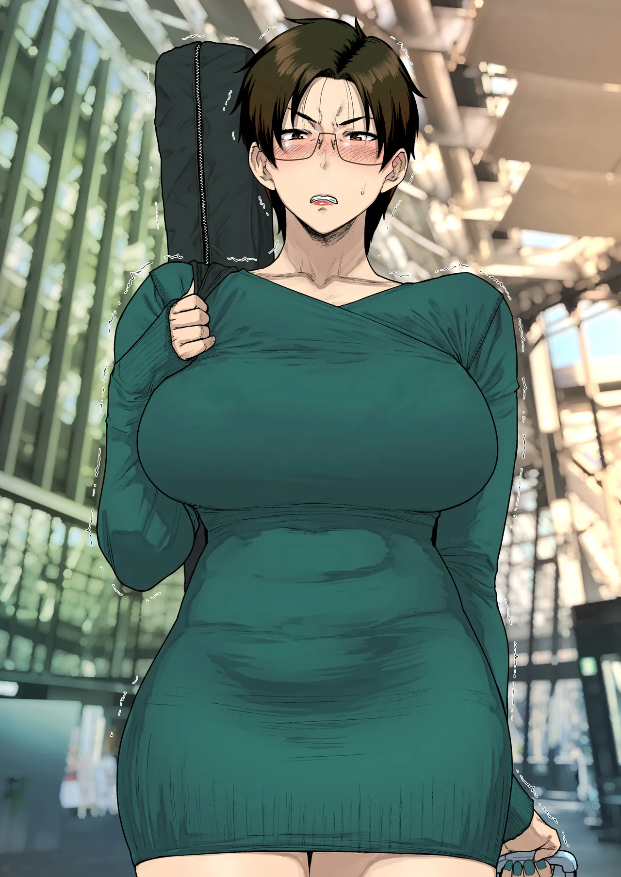 売り子に来たのはおばさんでした Page.13