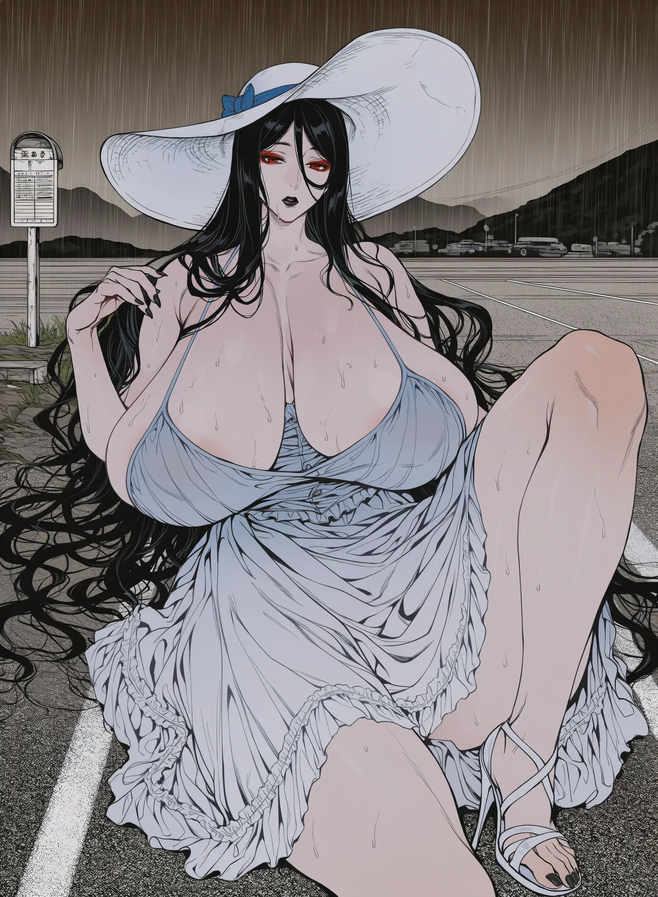 xXxBATxXx IMILF Hasshaku-sama & Sadako Page.62