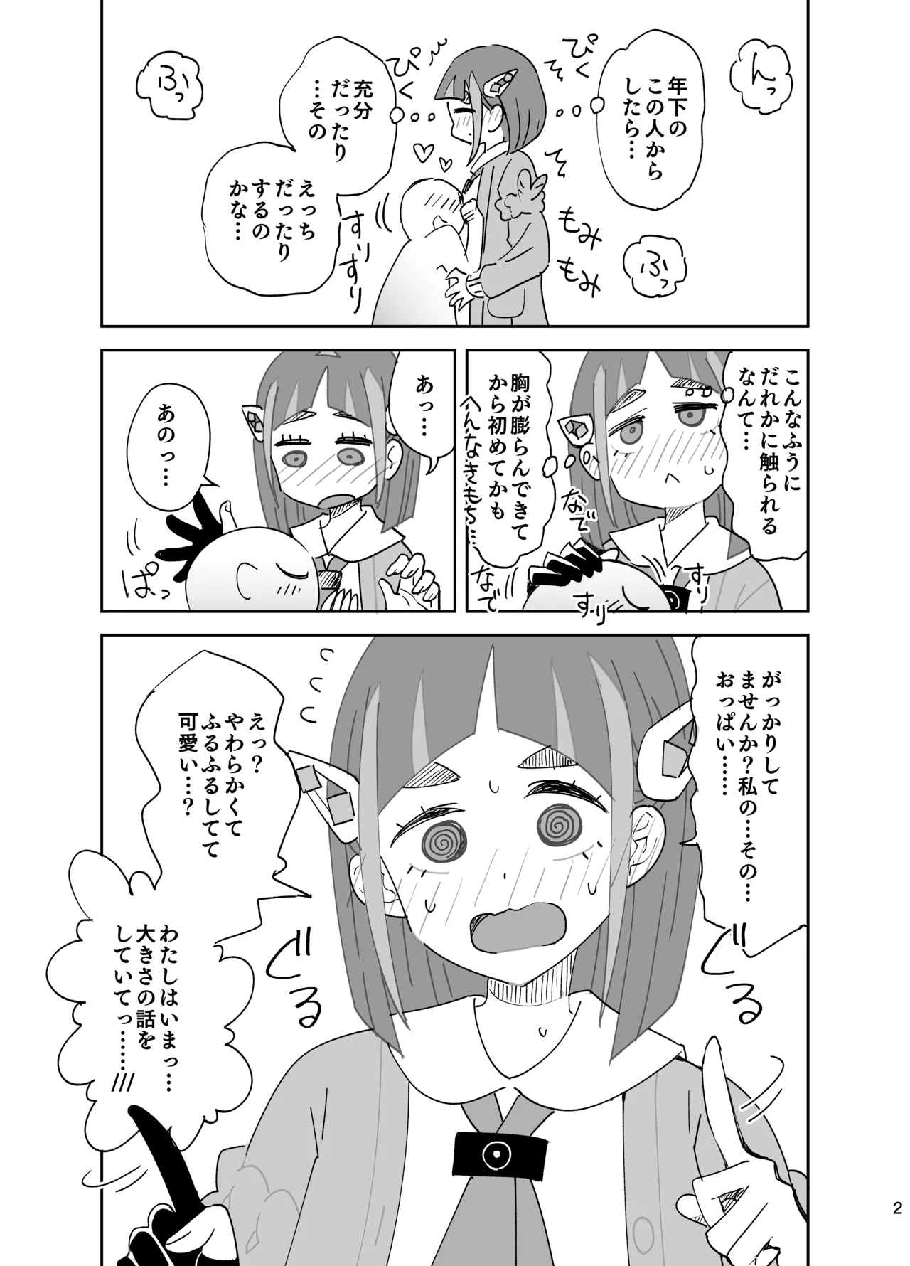 タロちゃんの可愛いおっぱい Page.2