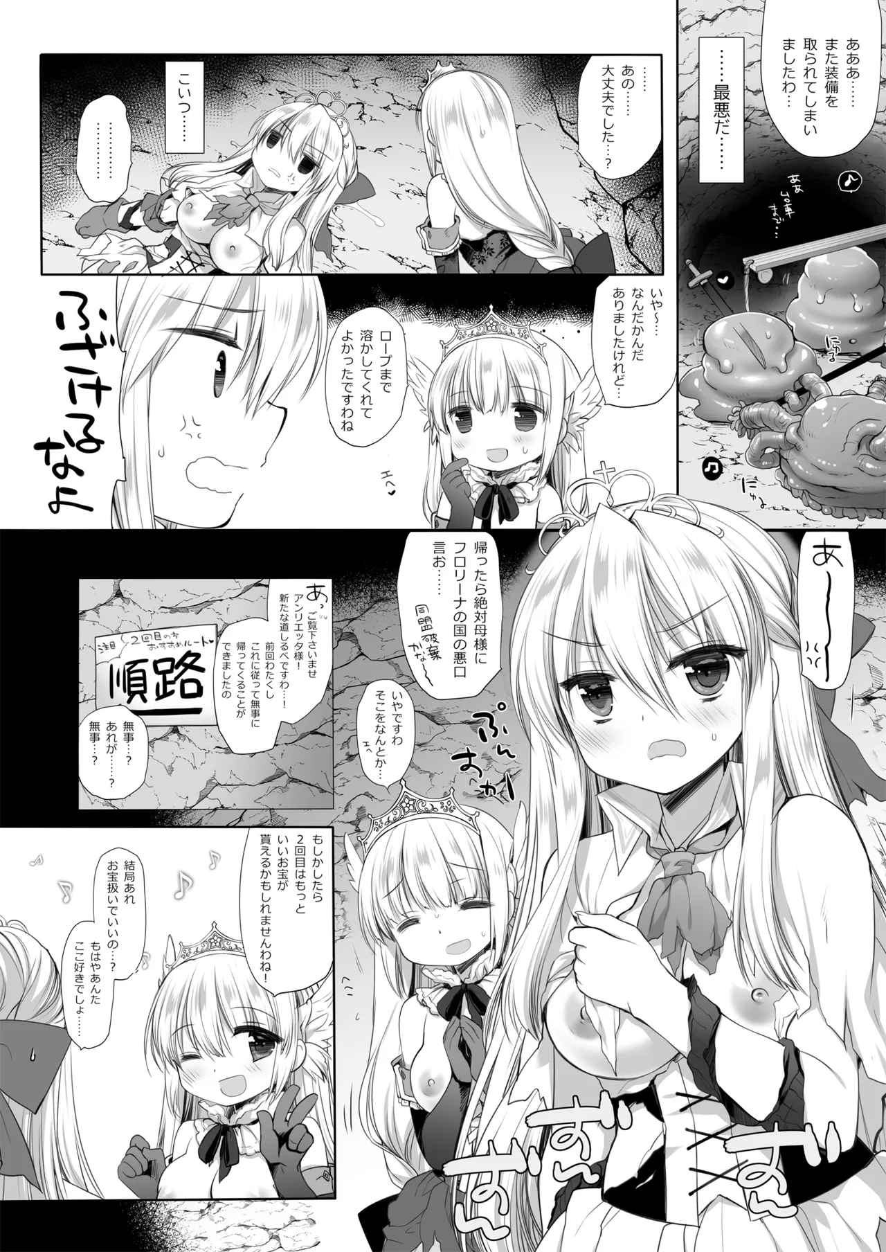 姫騎士ちゃん大敗北集 ミヤスリサside Page.47