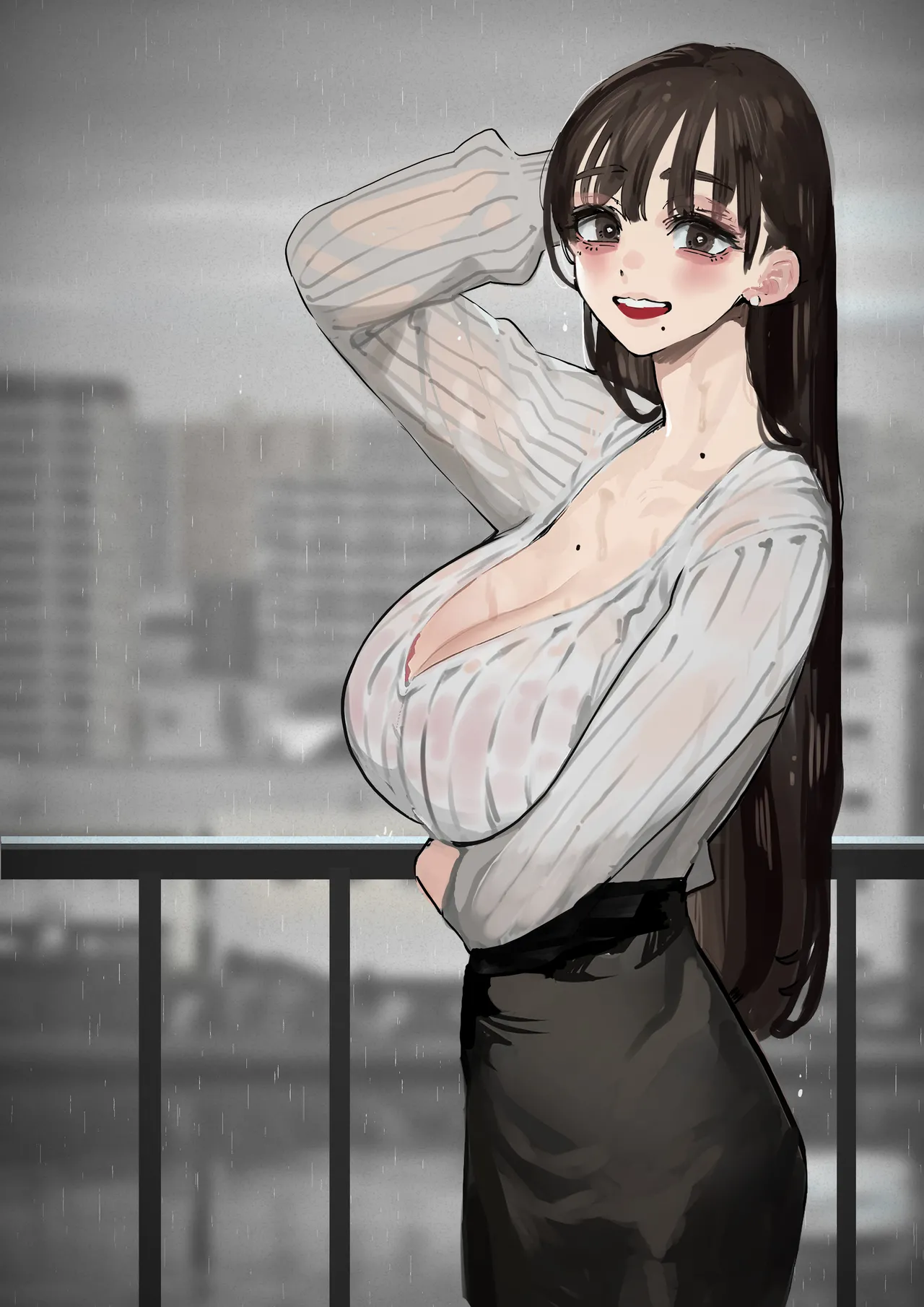 ハメ撮り流出の妻、ディープフェイクと嘯く。 Page.17