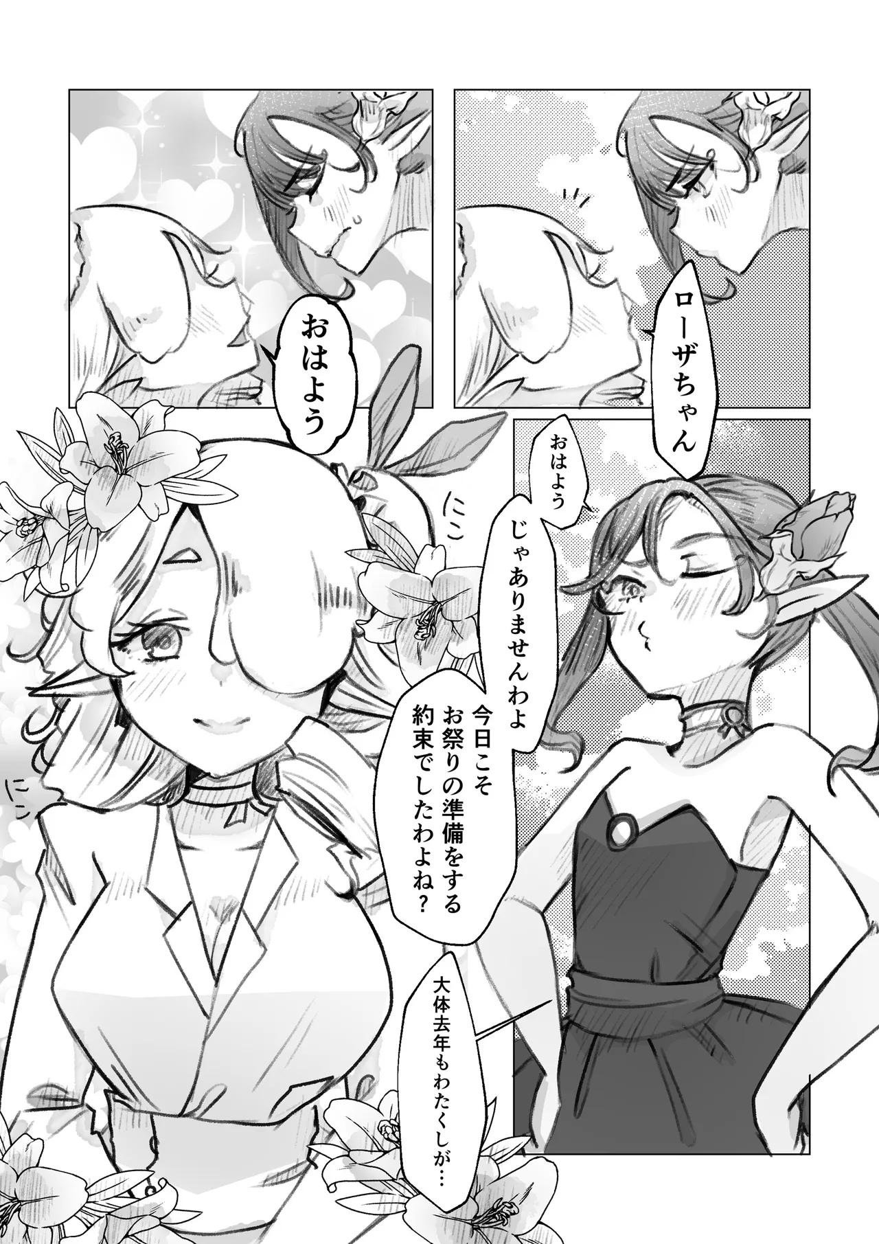 異世界憑依紀行ー薔薇と百合の乙女ー Page.13