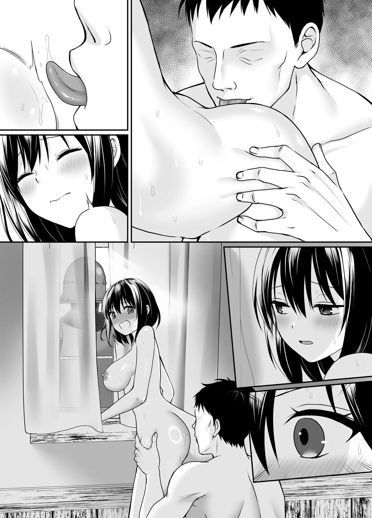 何も知らない黒髪聖女が悪徳司教にねっとり処女検査をされる話 Page.102