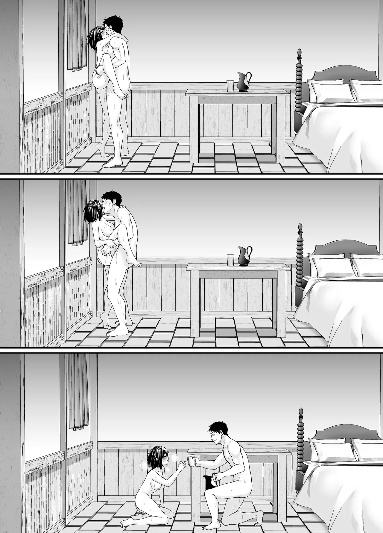 何も知らない黒髪聖女が悪徳司教にねっとり処女検査をされる話 Page.115