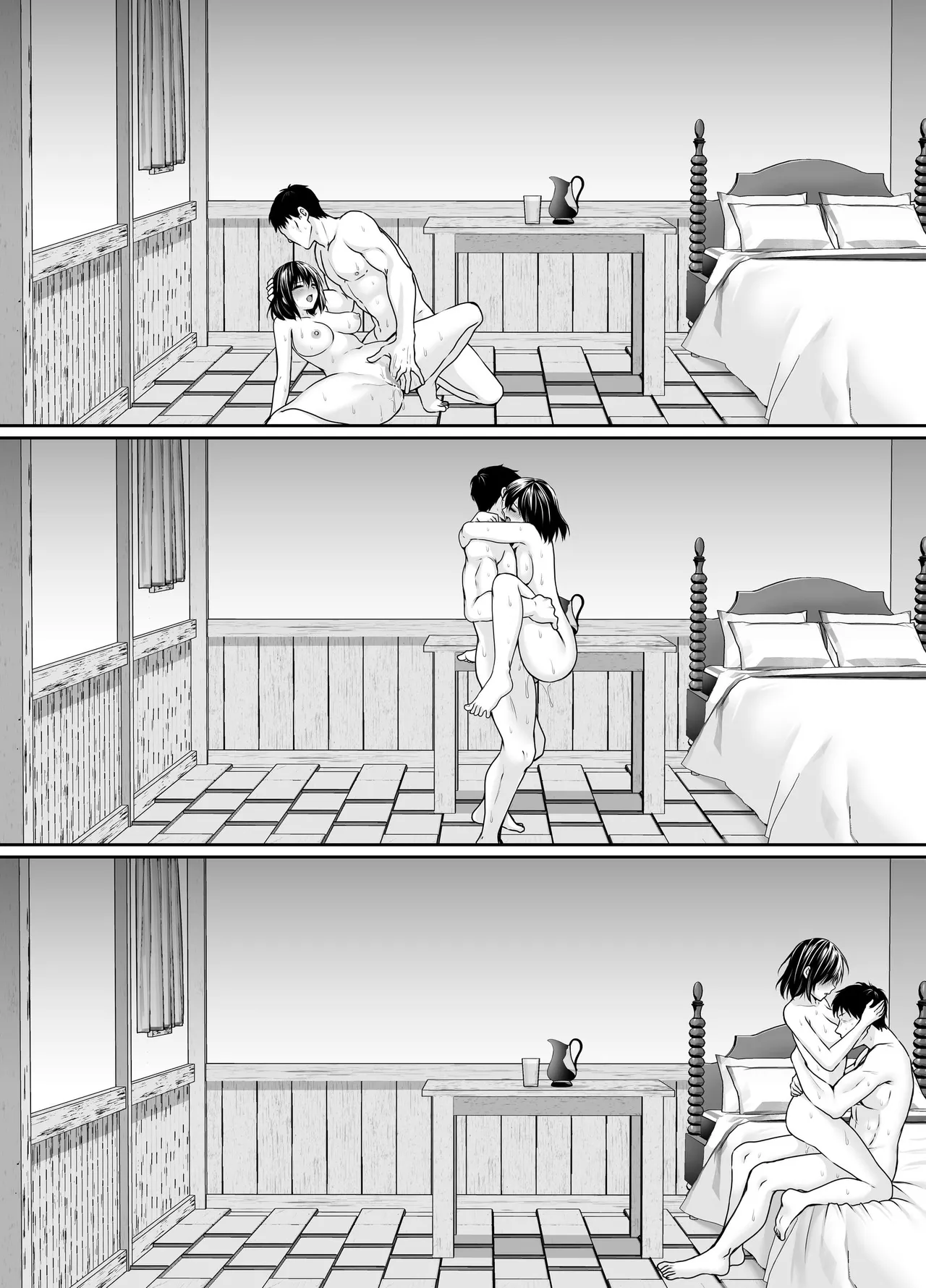 何も知らない黒髪聖女が悪徳司教にねっとり処女検査をされる話 Page.116