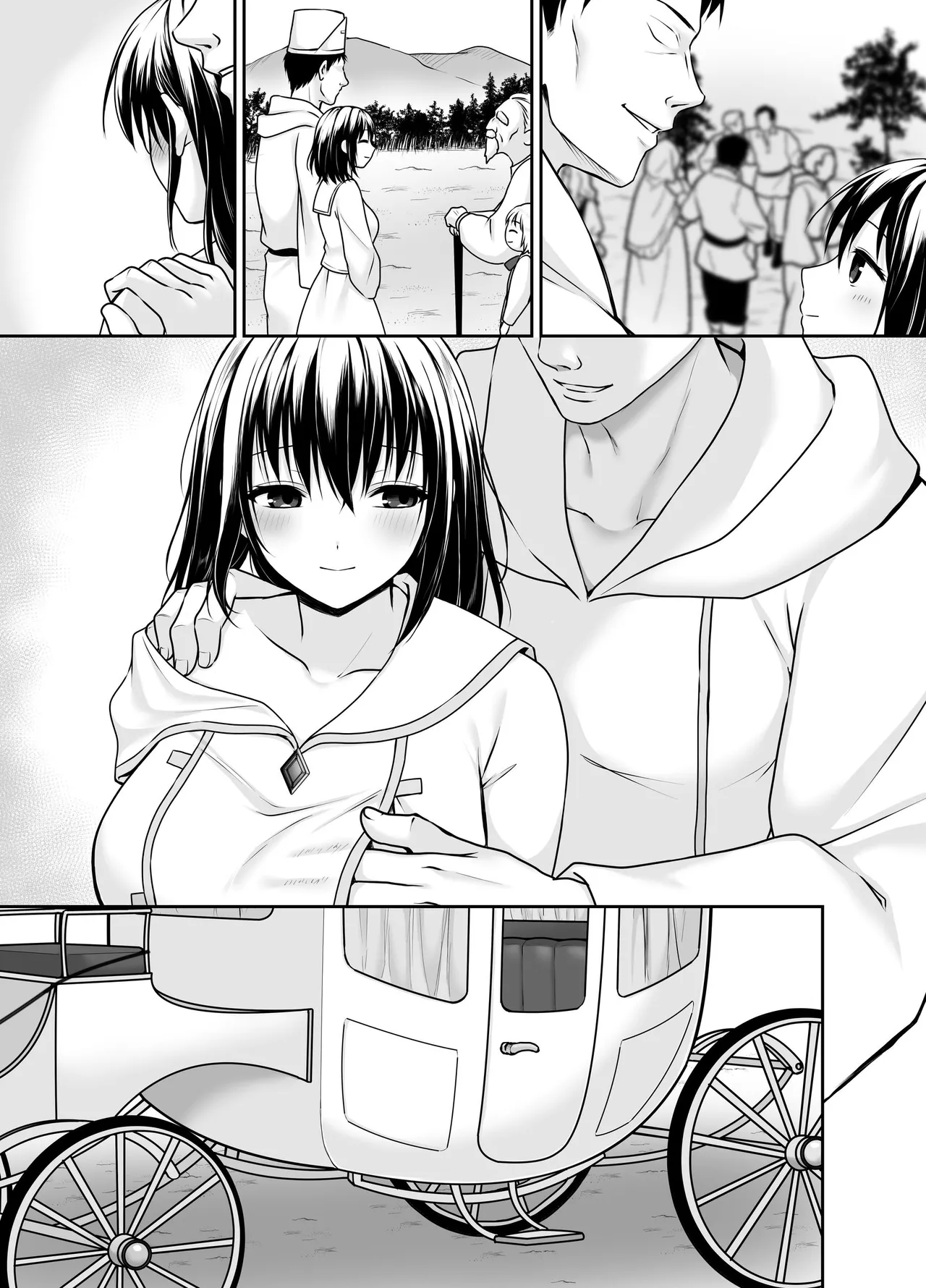 何も知らない黒髪聖女が悪徳司教にねっとり処女検査をされる話 Page.121