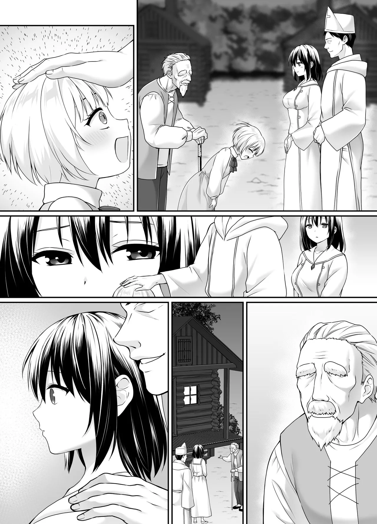 何も知らない黒髪聖女が悪徳司教にねっとり処女検査をされる話 Page.77