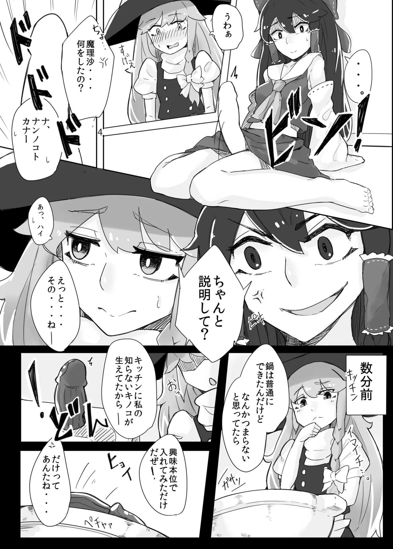 霊夢が魔理沙で Page.5